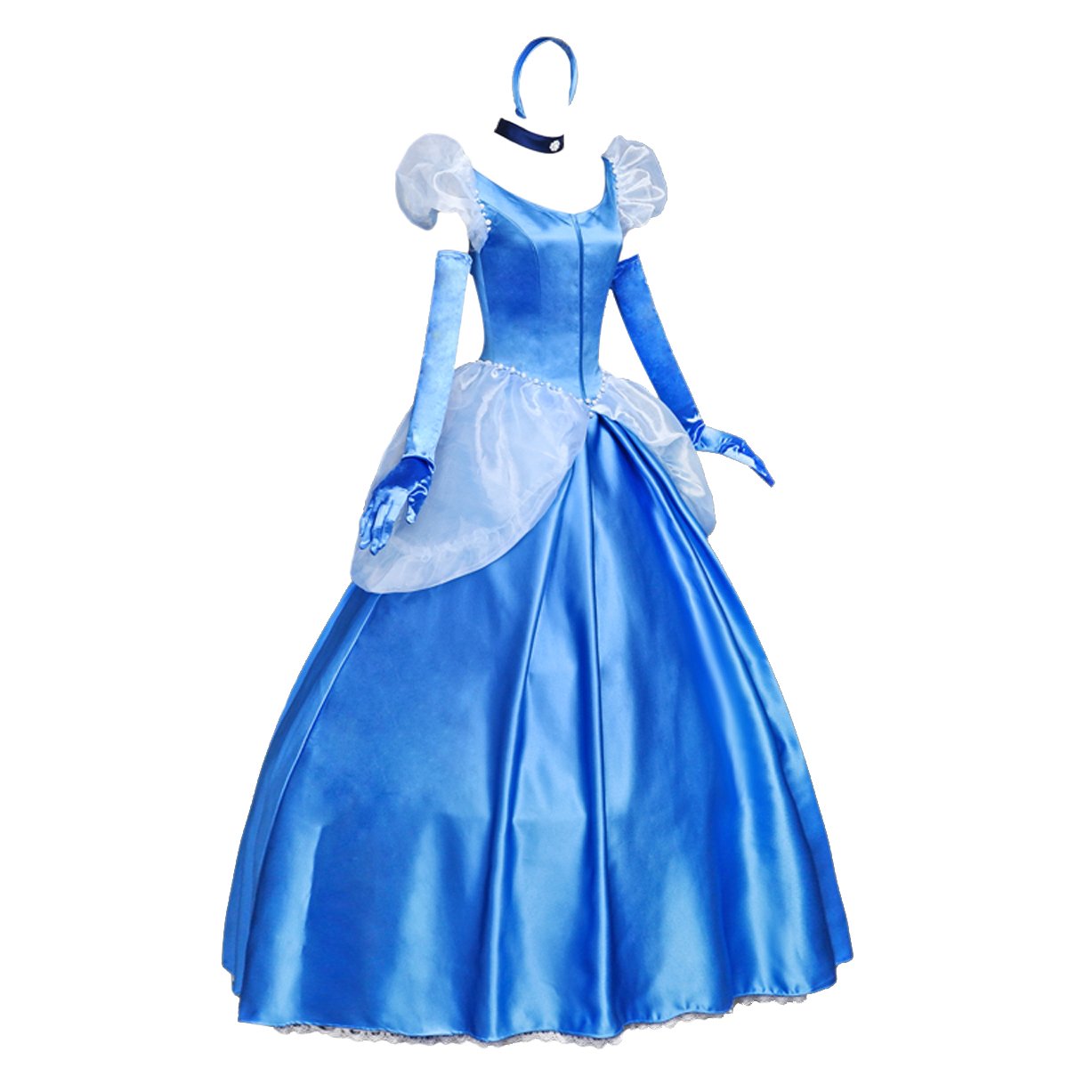 Angelaicos Women's Lolita Princess Dress - Elegant Layered Ball Gown for Cosplay, Halloween Costume & Formal Party Wear | Perfect for Tea Parties, Renaissance Fairs & Special Occasions