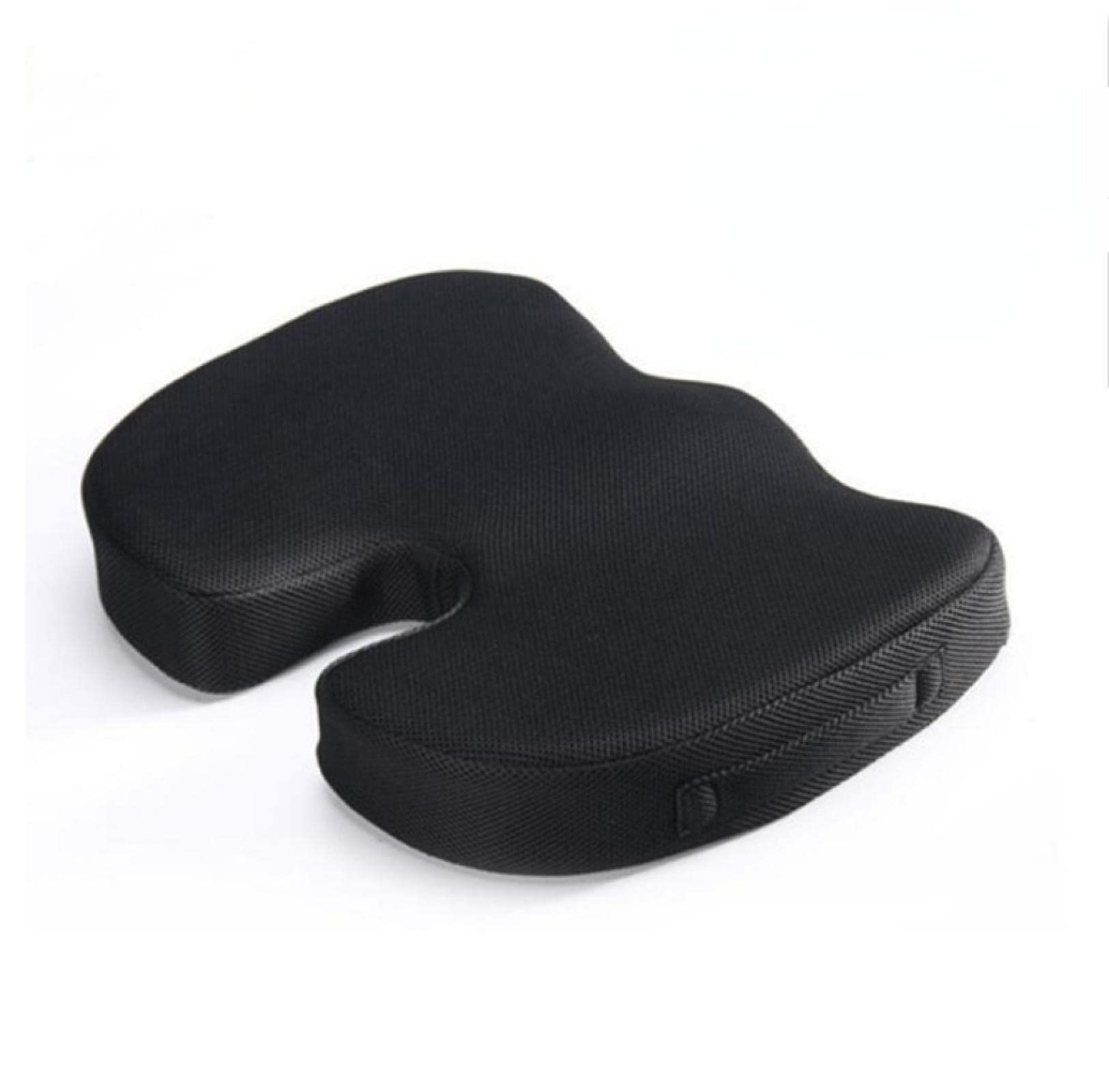 Orthopedic Memory Foam Chair Cushion with Cooling Gel - Coccyx Support Pillow for Office, Car & Travel - Breathable Seat Cushion for Back Pain Relief & Healthy Sitting Posture - Perfect for Long Workdays, Road Trips & Home Office Use