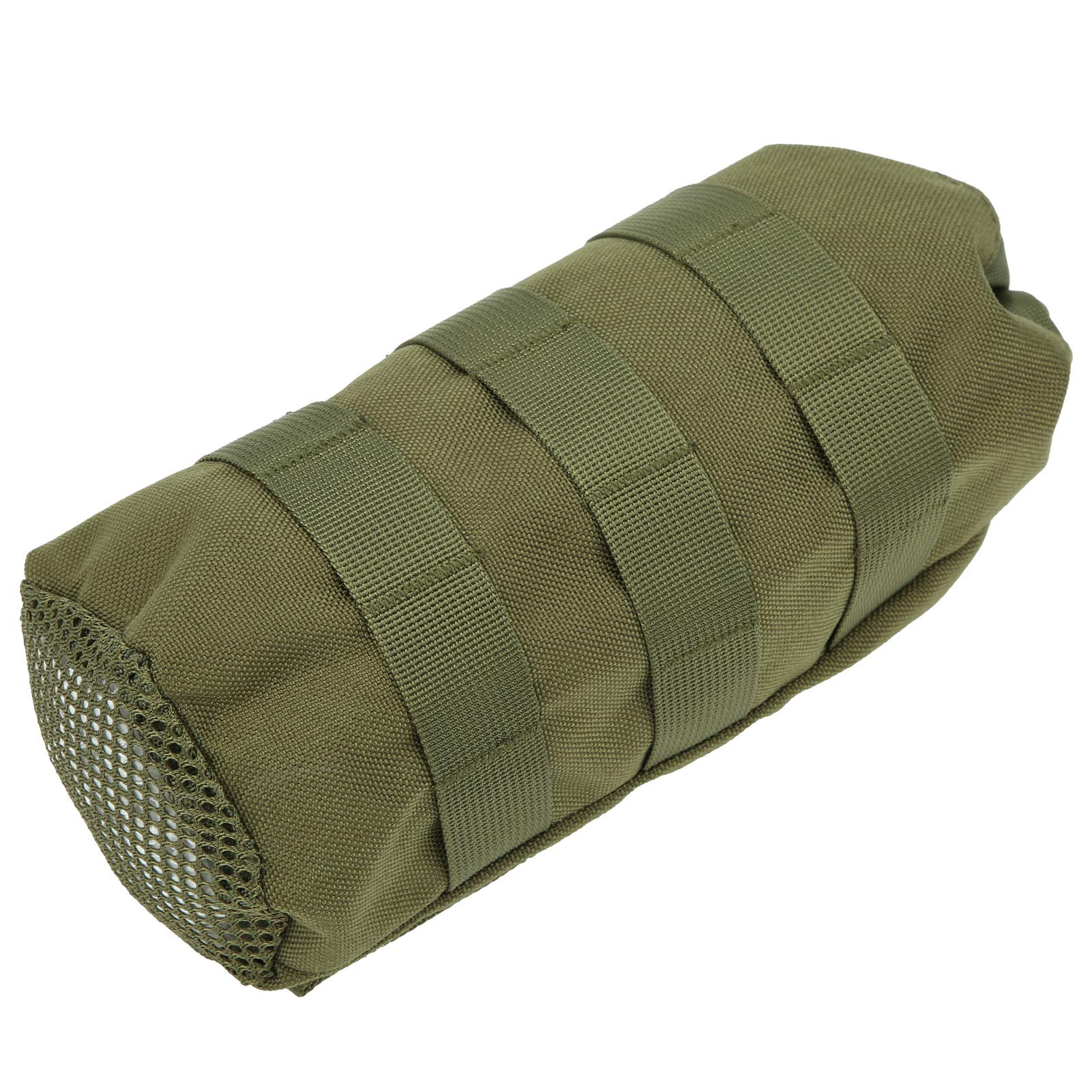 Lightweight Water Bottle Pouch - 600D Oxford Cloth with Adjustable Zipper for Camping & Hiking (Army Green)