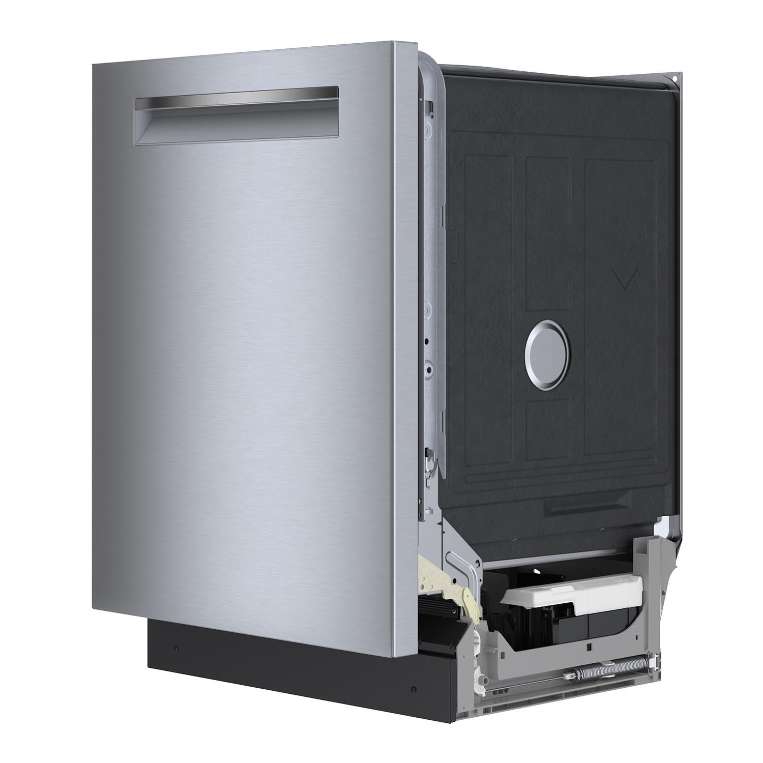 Bosch 24 Inch Smart Dishwasher with Stainless Steel Tub, Home Connect & Third Rack - Energy Star Certified, Ultra Quiet Operation - Perfect for Large Families and Open Concept Kitchens