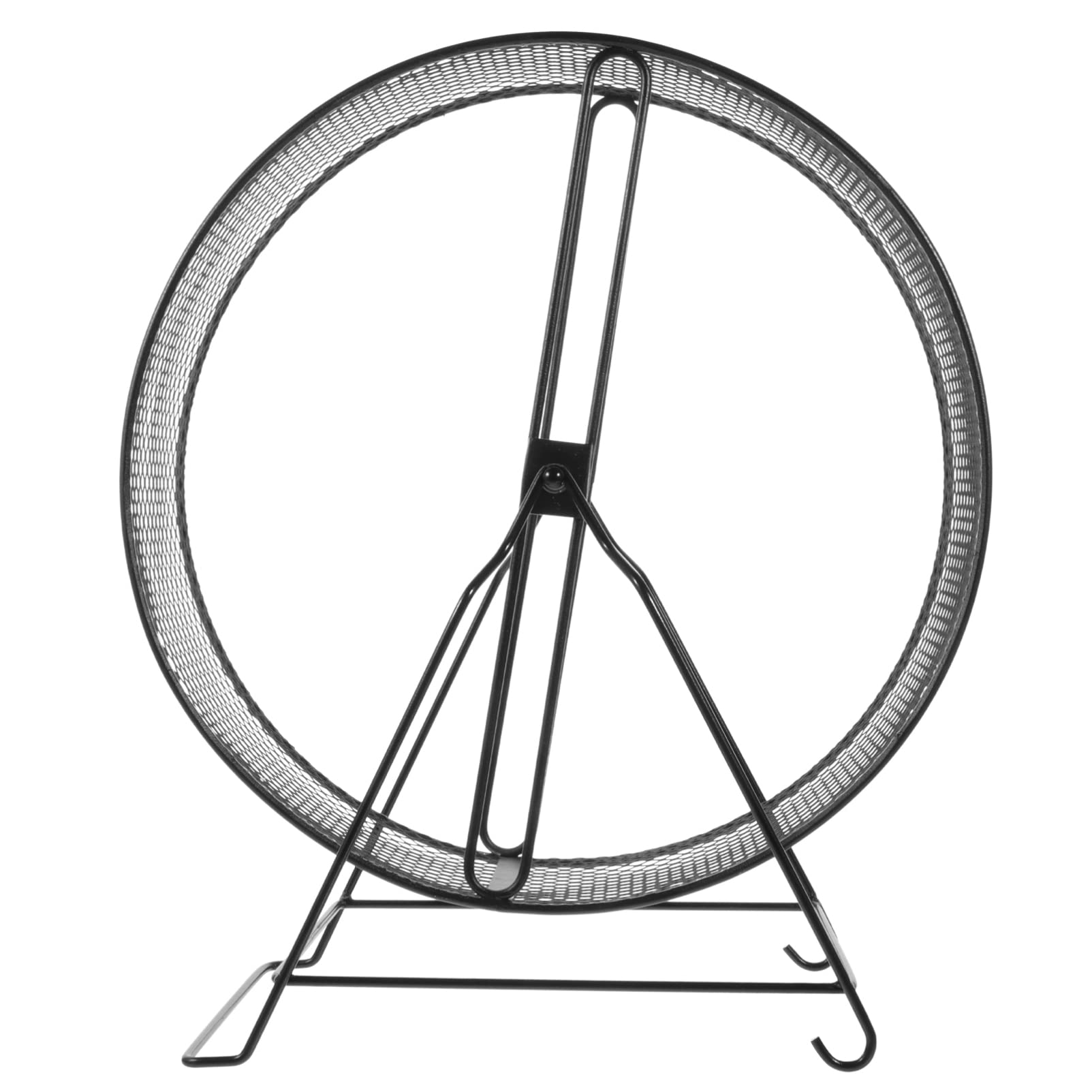 Small Pet Exercise Wheel for Hamsters, Chinchillas, Hedgehogs & Rats - Silent Spinner Running Toy with Non-Slip Base for Cage - Perfect for Nocturnal Pets' Nighttime Activity & Fitness