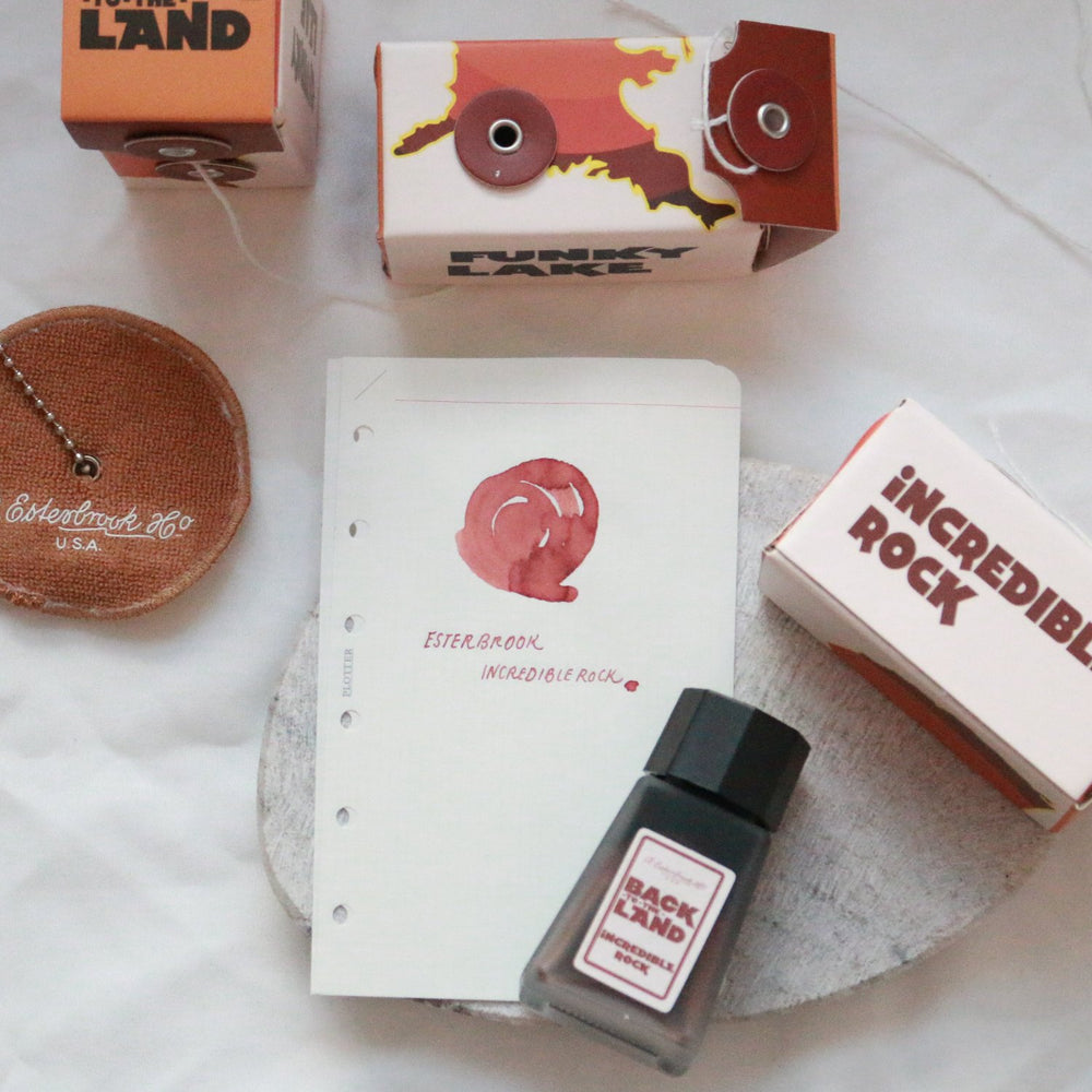 Back to the Land Ink - Premium Natural Rock Ink for Calligraphy & Art | Perfect for Hand Lettering, Journaling & DIY Crafts