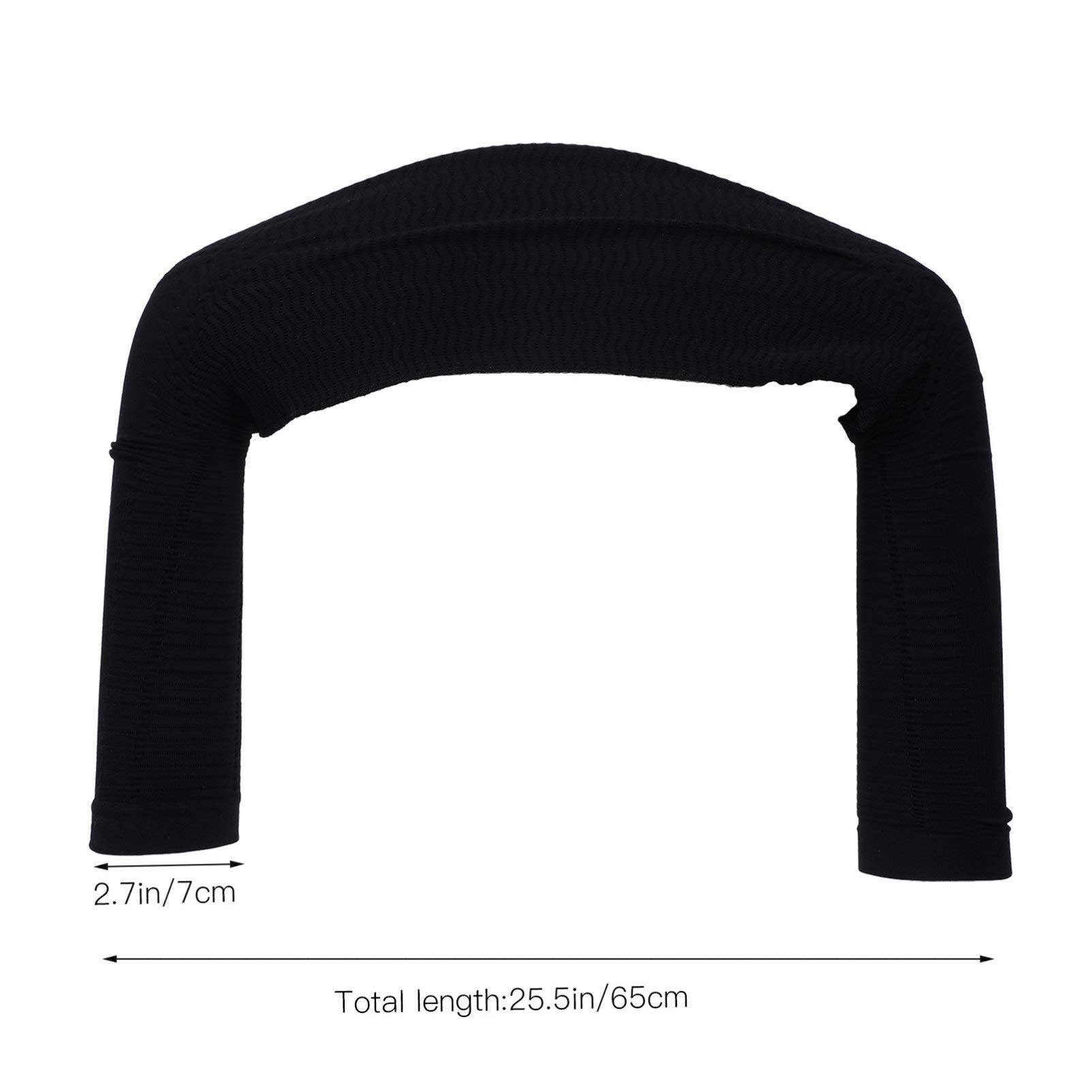 Heallily Arm Slimmer Shaperwear for Women - Posture Correcting Arm Lift Garment, Back & Shoulder Support Shapewear (Black) | Perfect for Workouts, Post-Surgery Recovery & Everyday Comfort