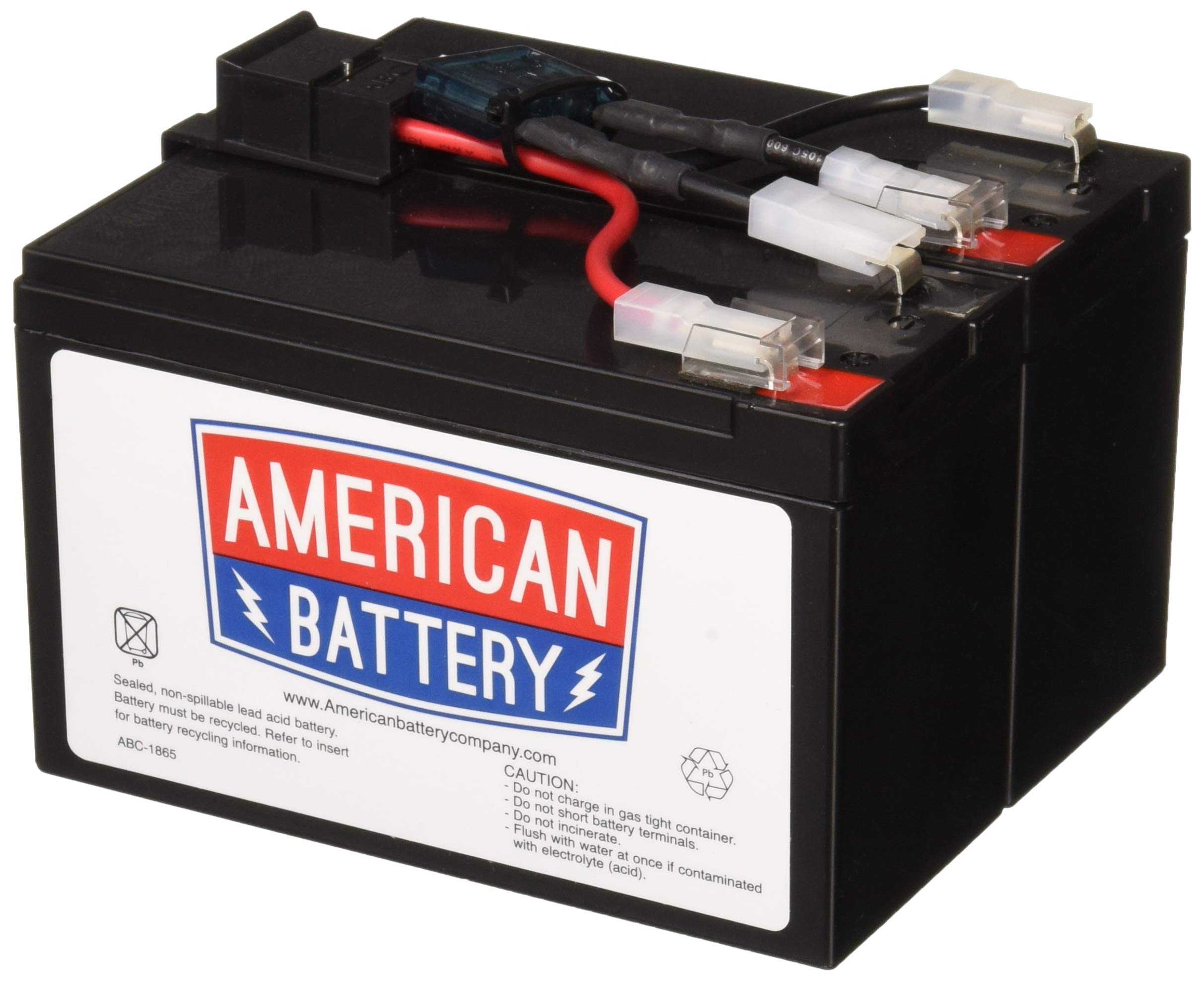 APC UPS RBC48 Replacement Battery - High Capacity Backup Power for Home & Office Electronics (Compatible with APC Smart-UPS, Office Equipment, Routers, and Servers)
