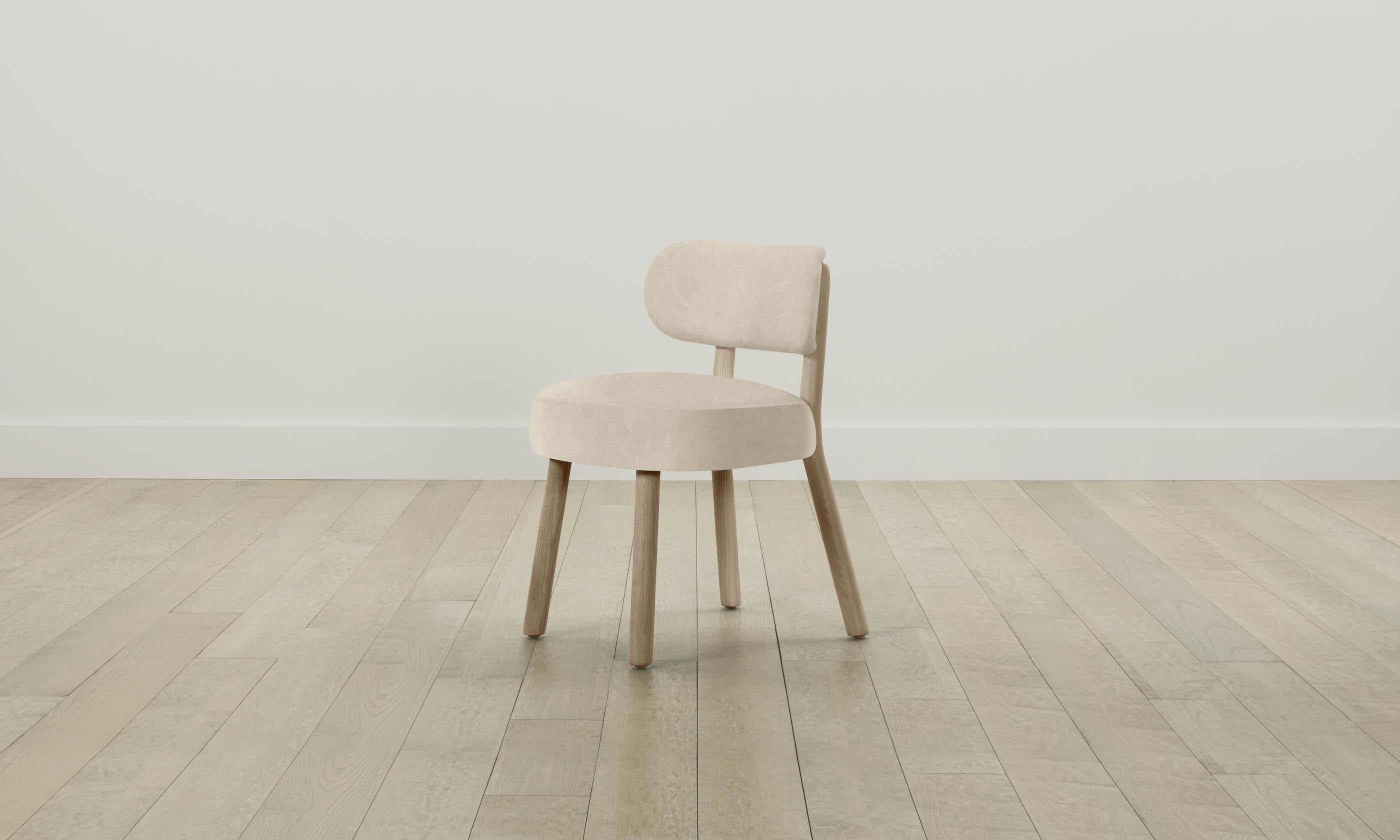 Premium Tuscan Leather Dining Chair - The Jane Chair in Bisque | Elegant & Comfortable for Home, Restaurant, and Office Use