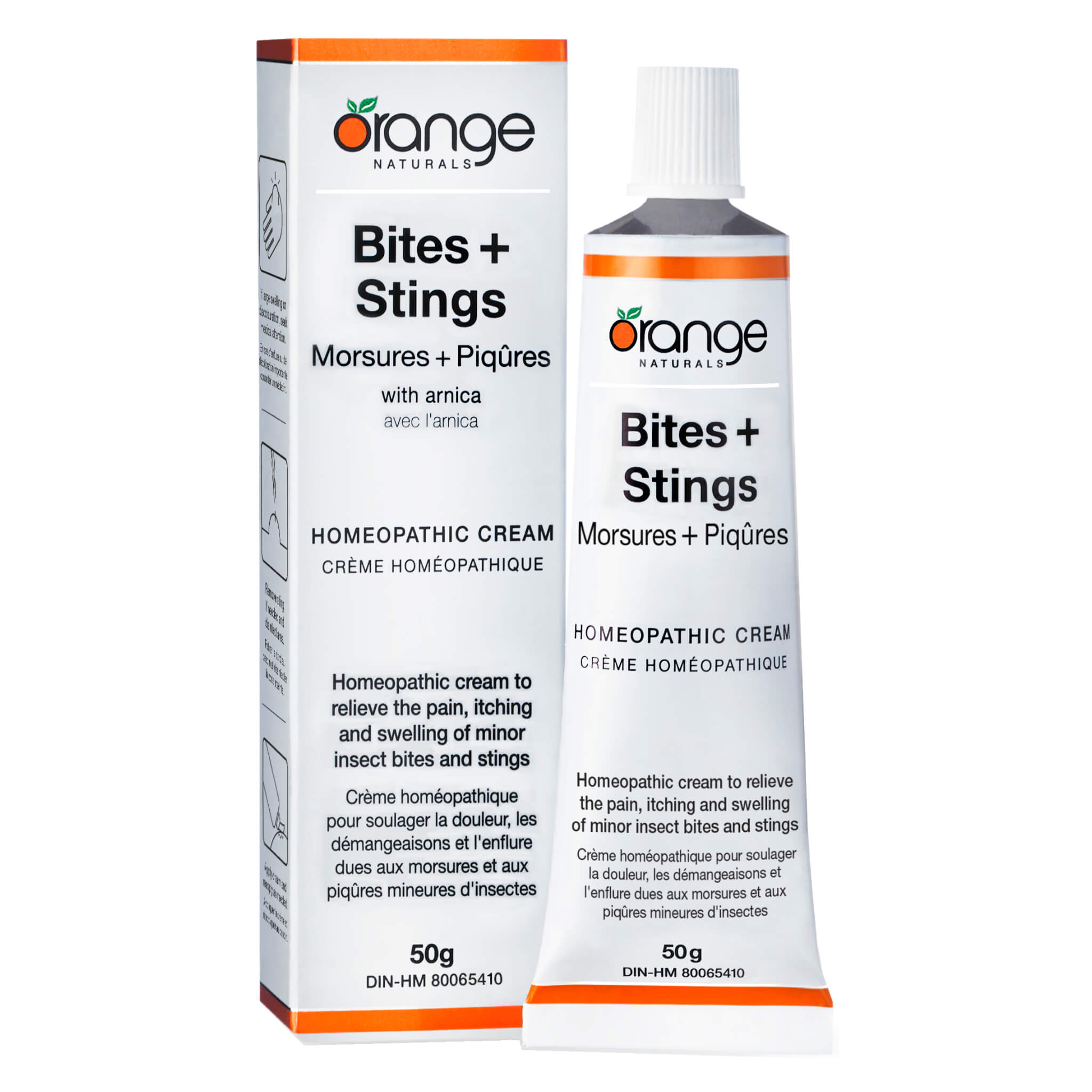 Bites & Stings Relief Cream with Arnica - Fast Itch & Pain Relief for Bug Bites, Bee Stings, Mosquito Bites - Soothing Outdoor & Travel First Aid Solution