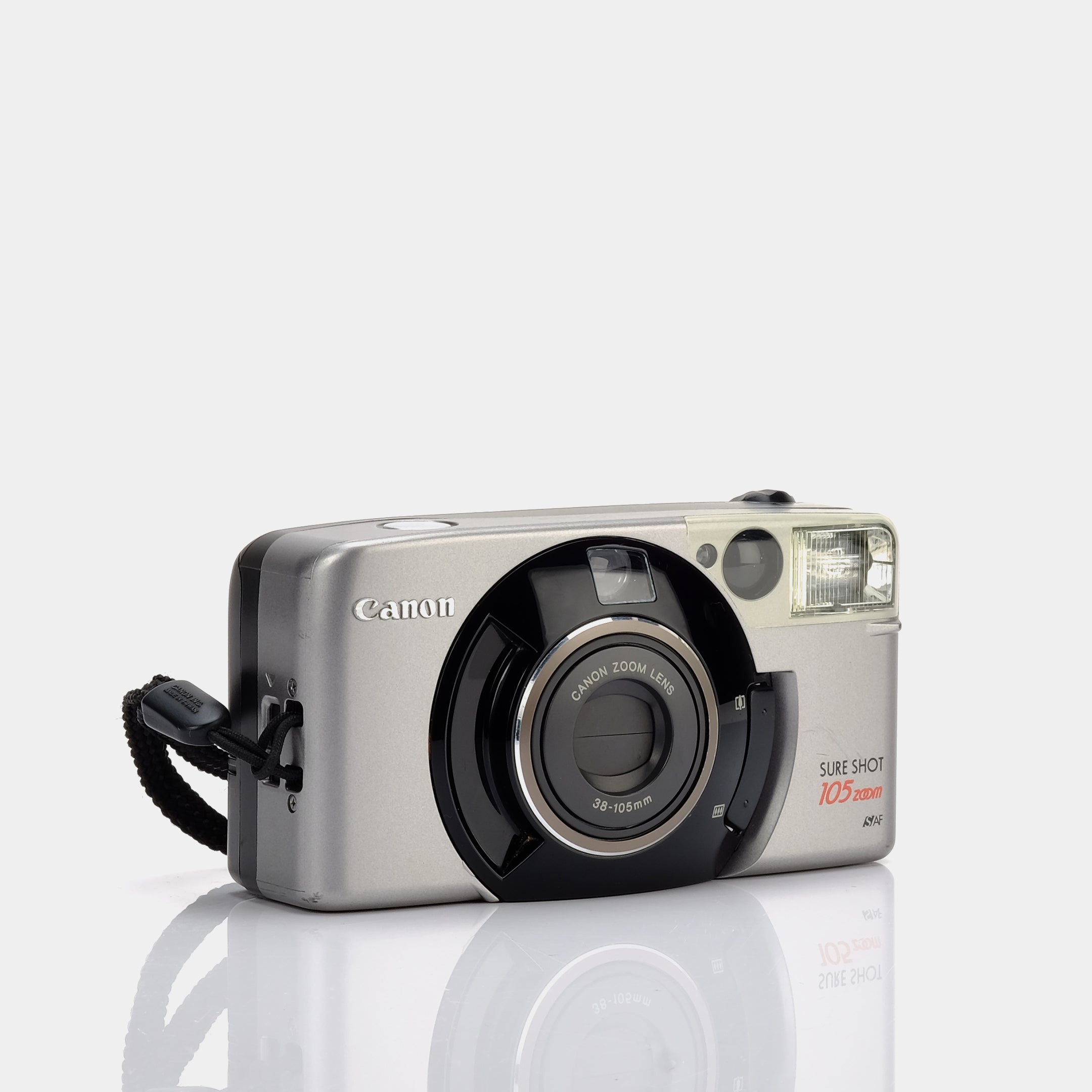 Canon Sure Shot 105 Zoom 35mm Film Camera - Vintage Point & Shoot Camera with 38-105mm Lens for Travel, Street Photography & Film Enthusiasts