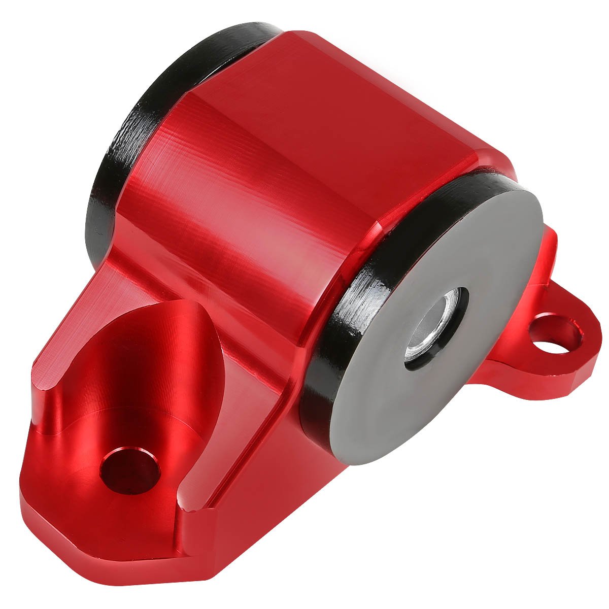 Honda/Acura B & D-Series MT Hydro Transmission Motor Engine Mount Kit (Red) - Compatible with EH EJ EG DB DC Models - Performance Upgrade for Racing & Street Use