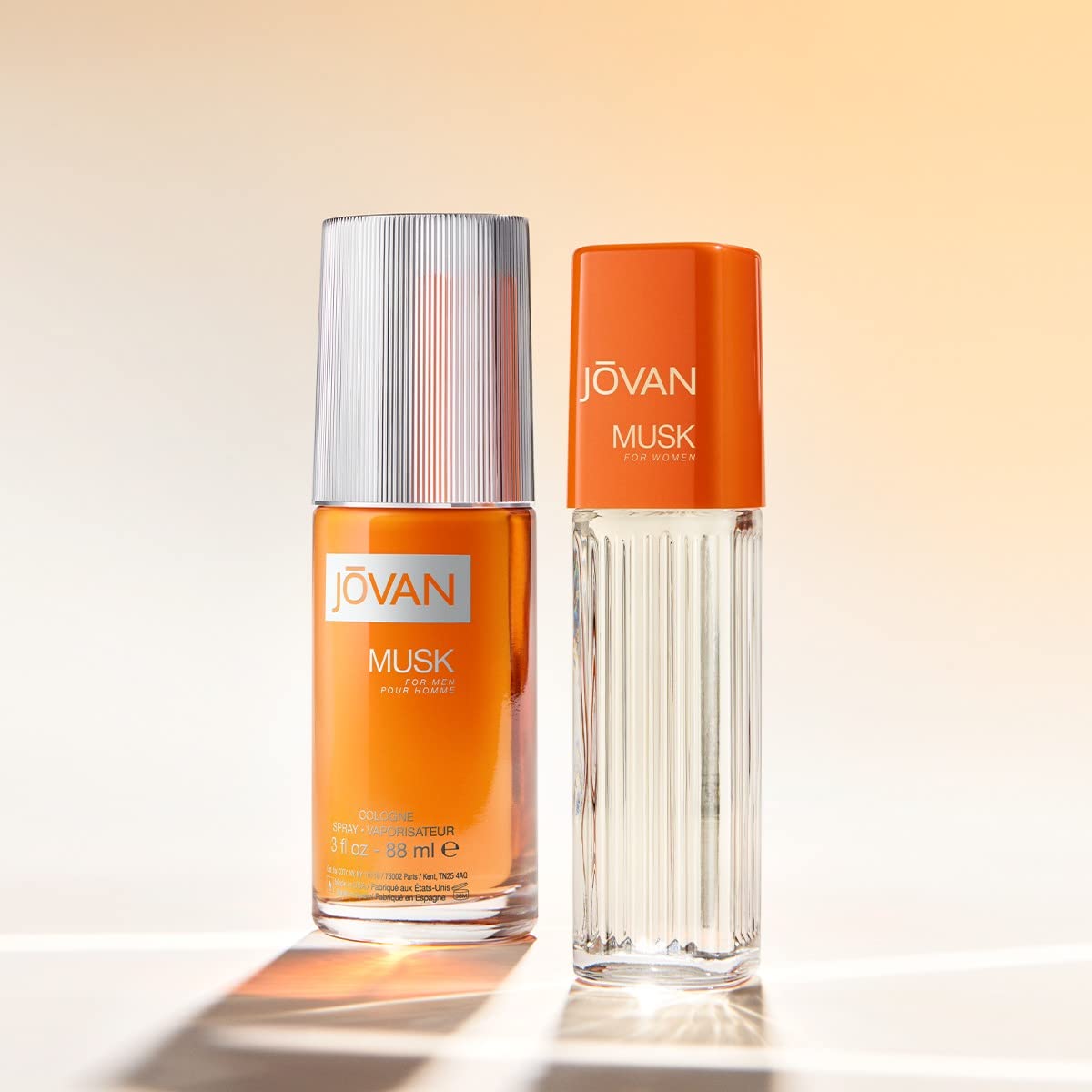 Jovan Musk Cologne for Men - 3 oz Eau de Toilette Spray with Carnation, Lavender & Amber Notes | Long Lasting Perfume for Everyday Wear & Travel | Gift for Him, Date Night, Office & Special Occasions