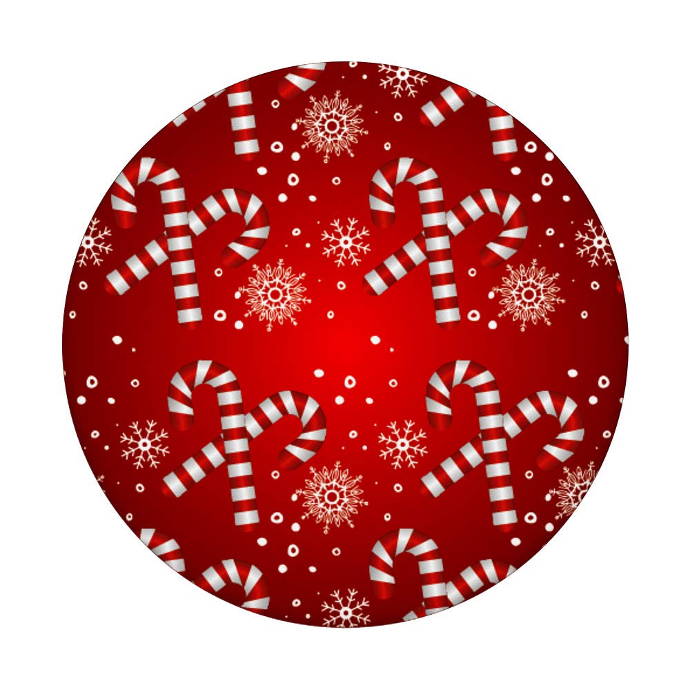 Festive Red and White Candy Canes & Snowflakes Decorations - Perfect for Christmas Tree Ornaments, Holiday Party Favors, and Winter Home Decor