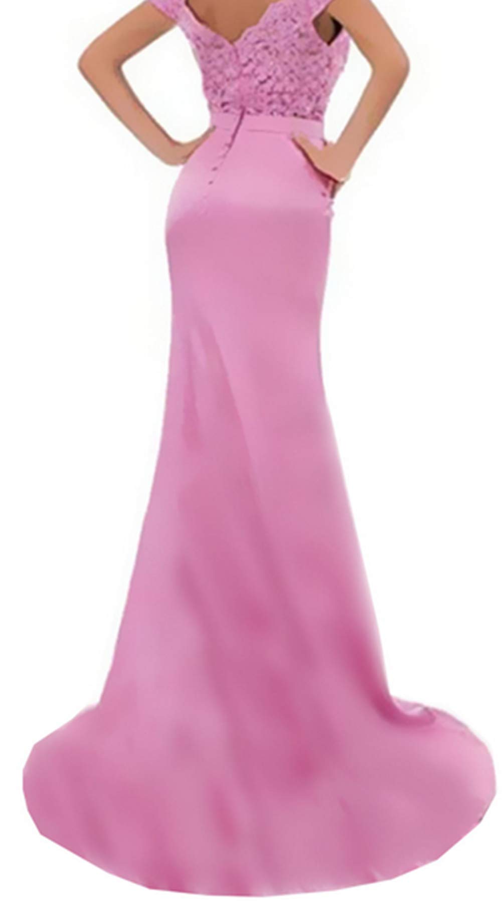 Elegant Off Shoulder Satin Mermaid Prom Dress with Applique Detail & High Slit - Green Formal Evening Gown for Women | Perfect for Homecoming, Prom Night, Wedding Guest & Special Occasions