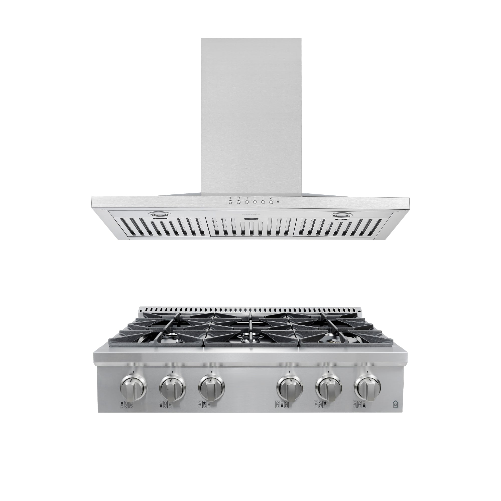 Ancona 2-Piece Kitchen Appliance Set - 36
