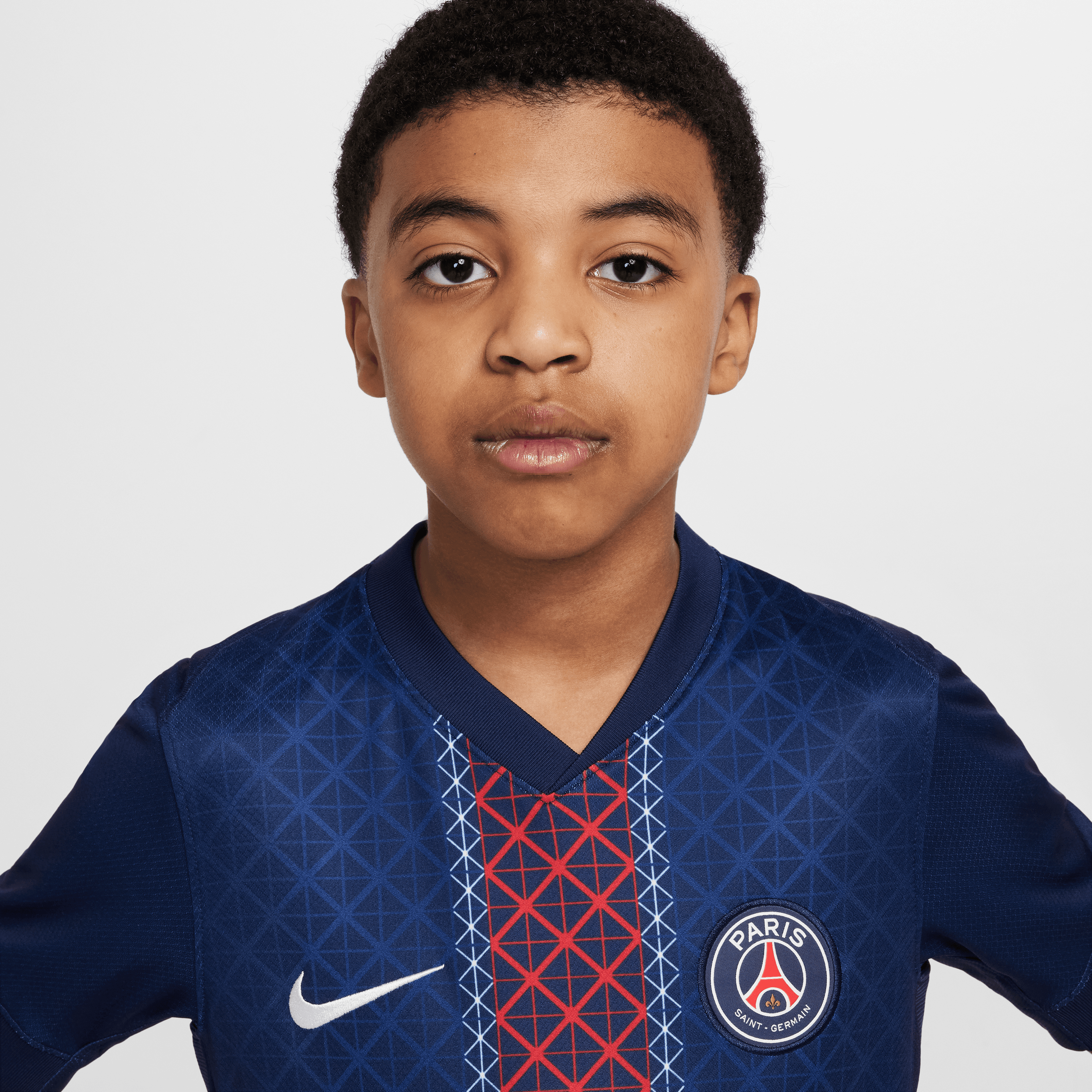 Paris Saint Germain Youth Stadium Home Jersey 2025-2026 - Official PSG Soccer Jersey for Kids - Perfect for Games, Training & Fan Support