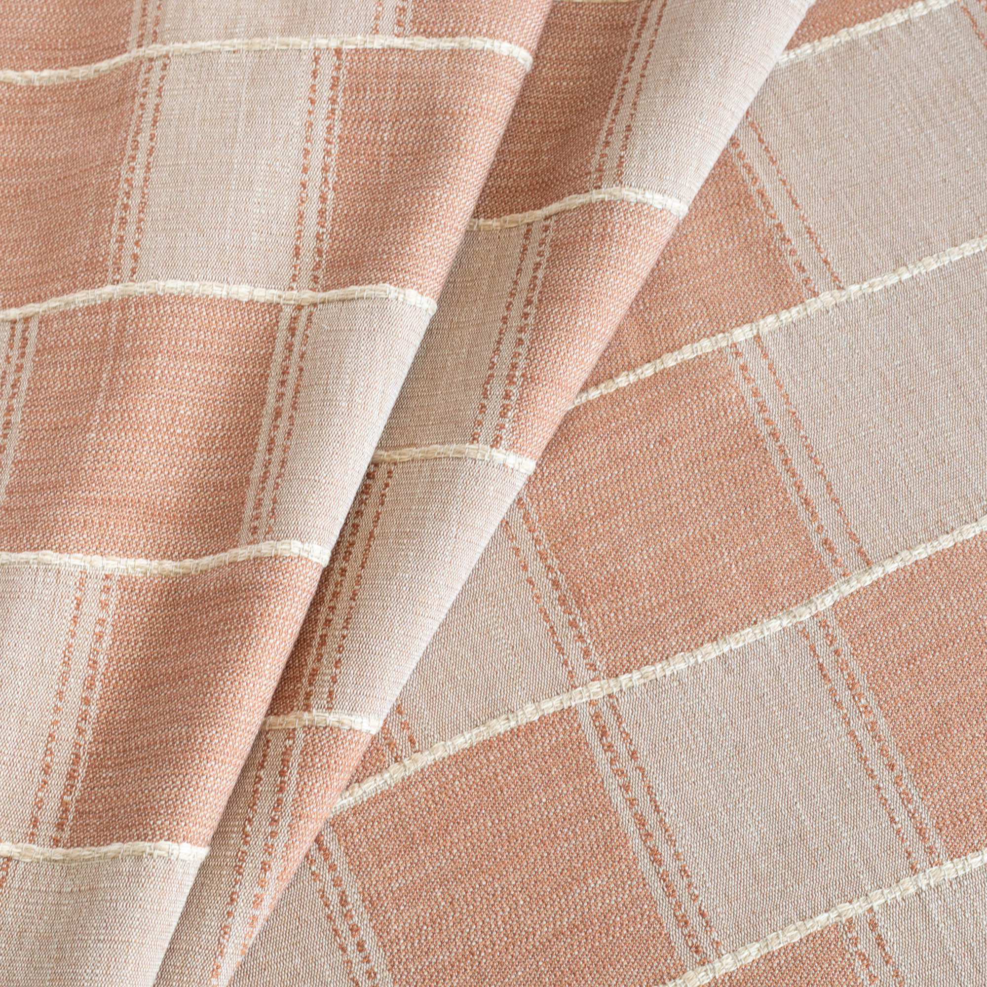 Premium Sutton Fabric in Terracotta - Soft & Durable Upholstery Material for Sofas, Chairs & Home Decor