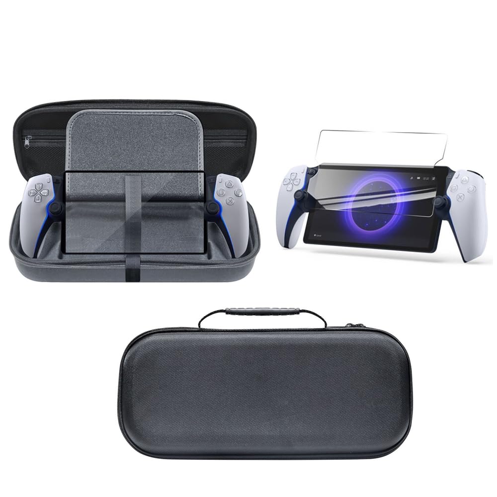 Premium PS5 Portal Carrying Case - Durable Protective Travel Cover for Sony PlayStation 5 Portal | Perfect for Gaming On-The-Go, Travel & Storage Protection