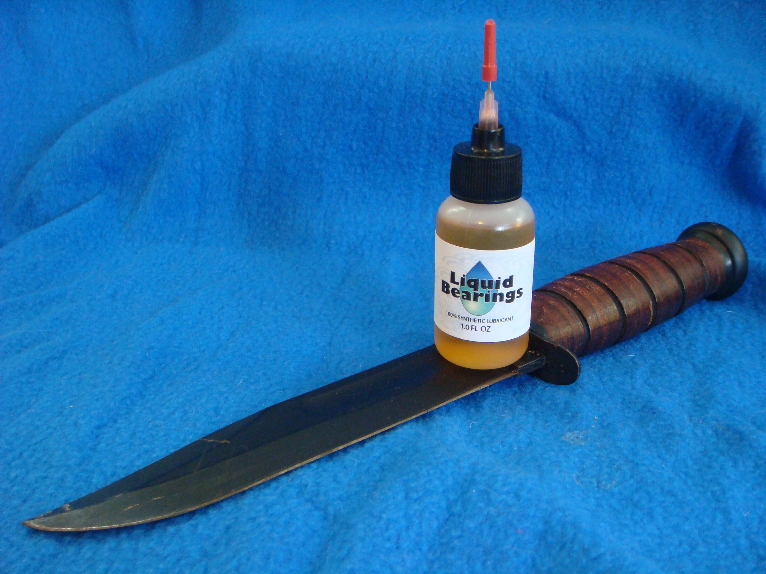 100% Synthetic Liquid Bearings Oil for Folding & Fixed Blade Knives - Superior Rust Prevention & Lubrication - Perfect for Hunting, Camping & Everyday Carry (EDC)