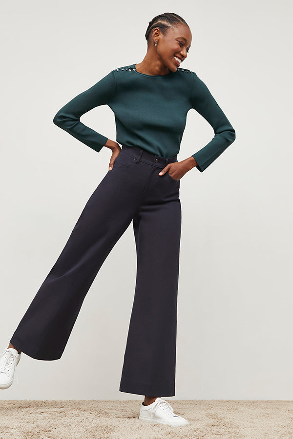 Eco-Friendly Milo Jean - Better Than Denim in Dark Navy | Sustainable Fashion for Casual Wear & Everyday Outfits