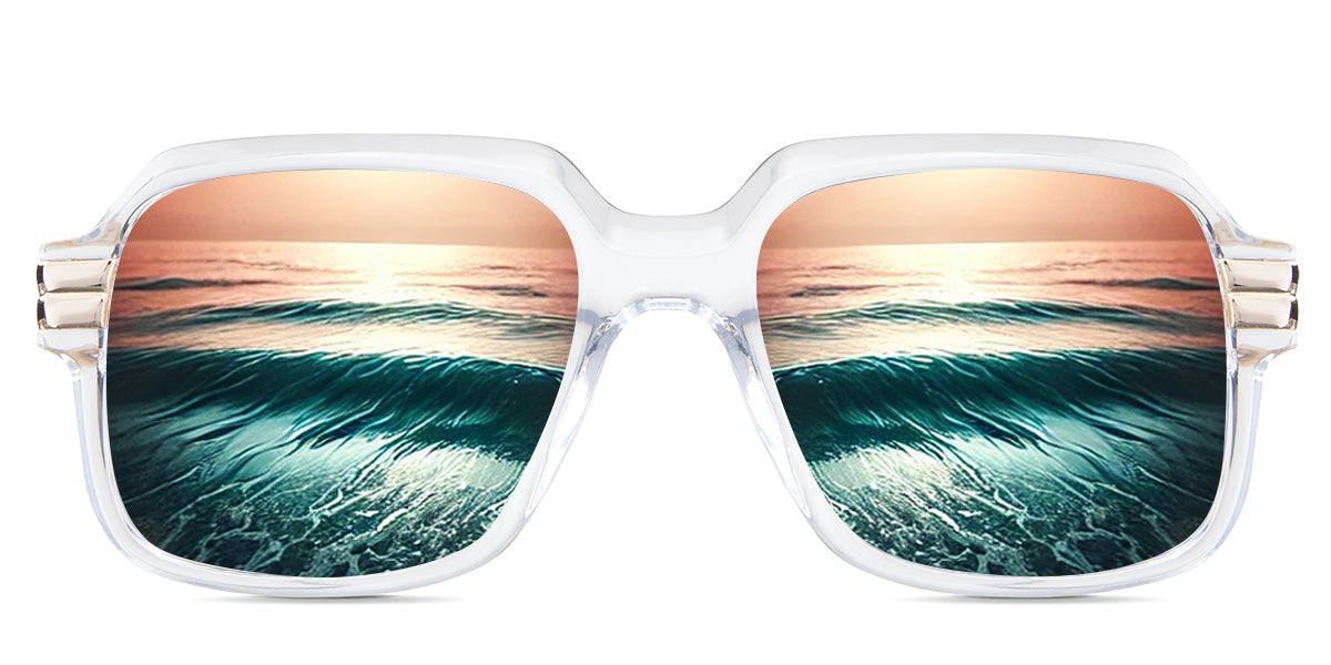 Hollis Women's Prescription Polarized Sunglasses - UV Protection, Anti-Glare for Driving, Outdoor Sports & Fashion