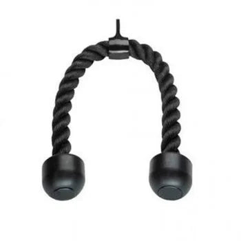 XM Fitness Deluxe Tricep Rope - Heavy Duty Gym Cable Attachment for Triceps Workouts - Perfect for Home Gym & Commercial Fitness Equipment
