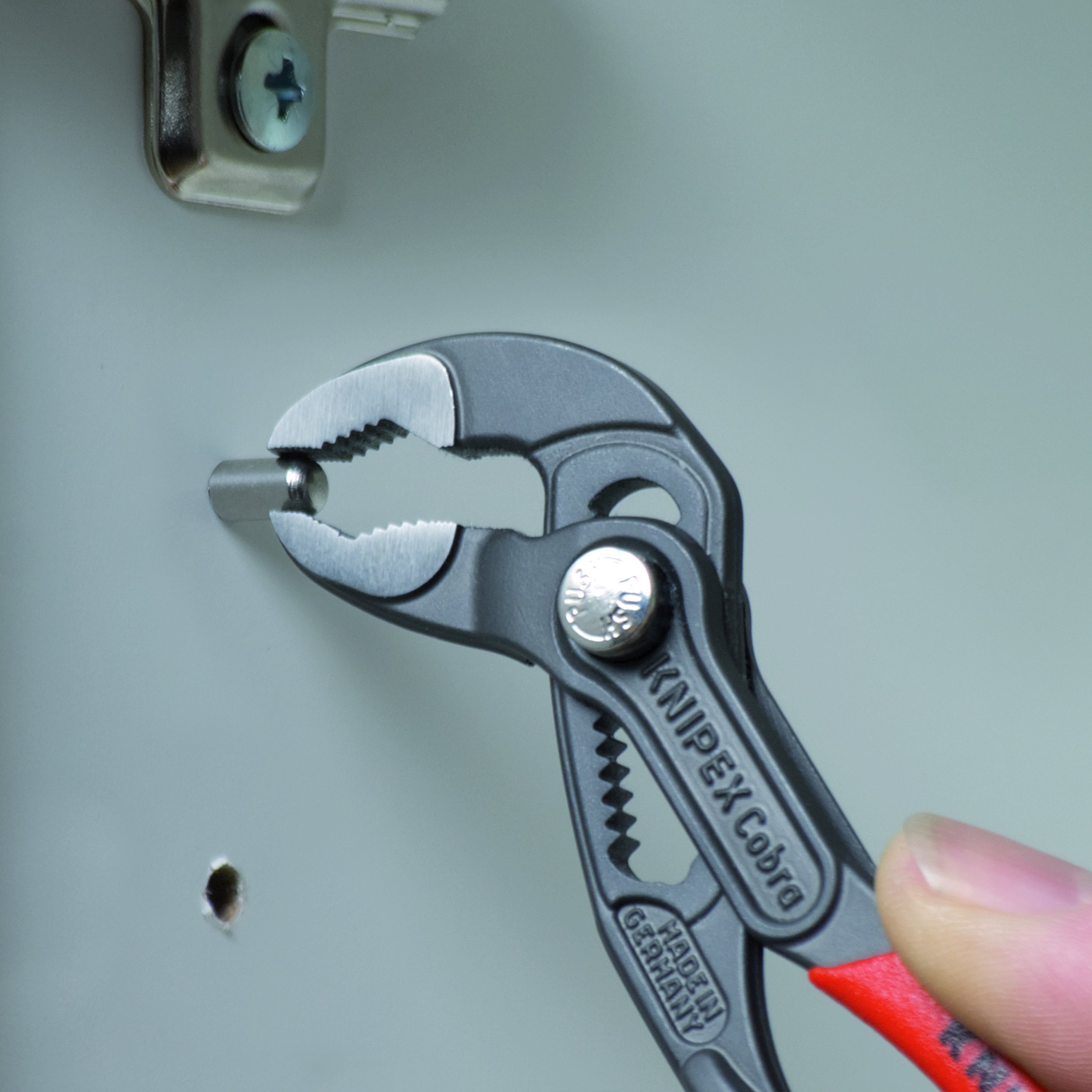 5-Inch Mini Cobra Water Pump Pliers (8701125) - Compact Adjustable Wrench Tool for Plumbing, DIY & Automotive Repairs | Perfect for Tight Spaces & Home Improvement Projects