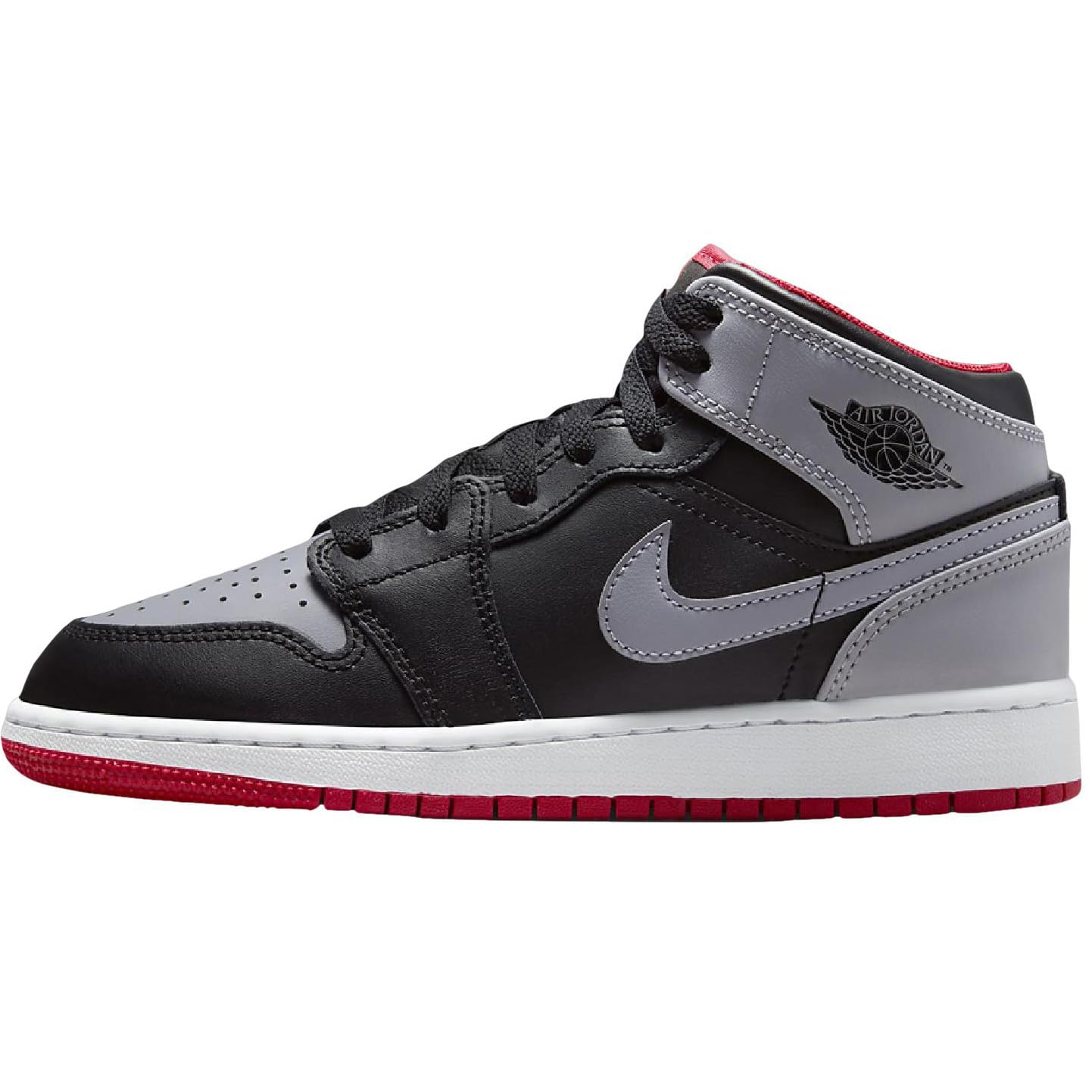 Air Jordan 1 Mid (GS) Big Kids Basketball Shoes - Comfortable Sneakers for Boys & Girls - Perfect for School, Sports & Casual Wear