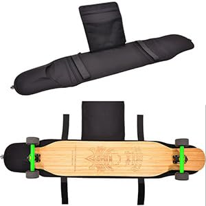 **Electric Skateboard Backpack for Men & Women - Foldable Travel Bag with Longboard & Surfskate Carrier - Durable Skateboard Cover for Commuting, Travel & Outdoor Adventures**