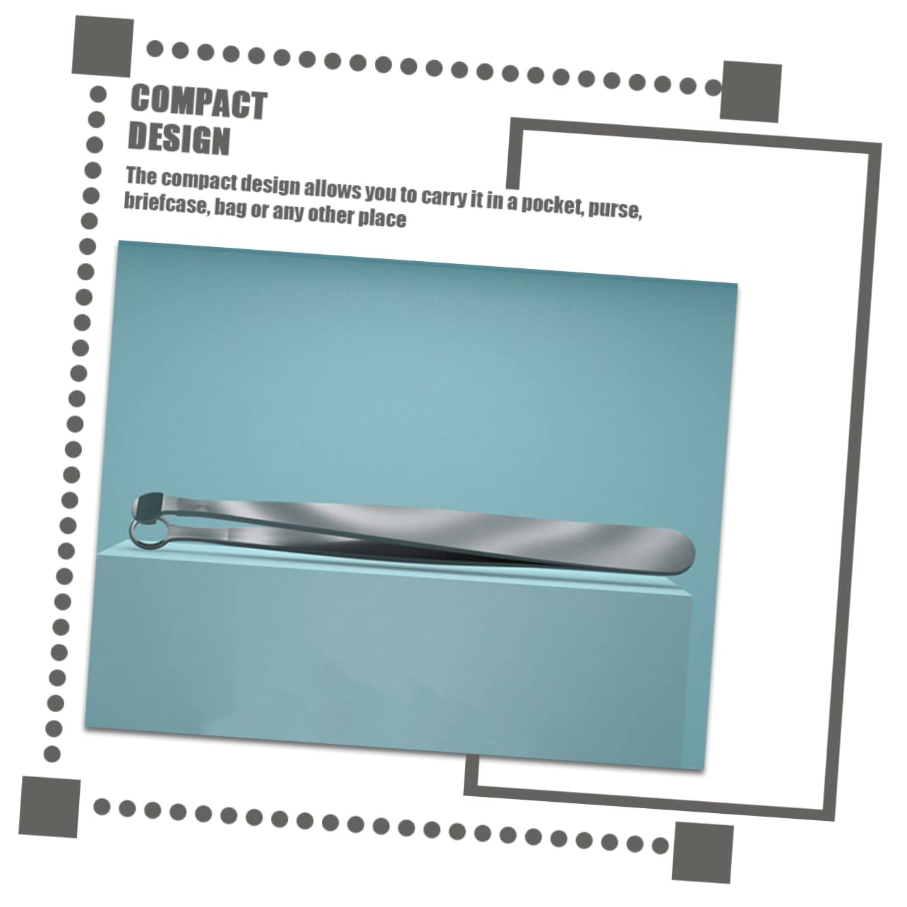 Beavorty Stainless Steel Nose Hair Trimmer & Ingrown Hair Remover Set - Facial Hair Grooming Tool, Eyebrow Tweezers & Portable Personal Care Kit for Men | Perfect for Travel, Home Use & Daily Grooming Routine