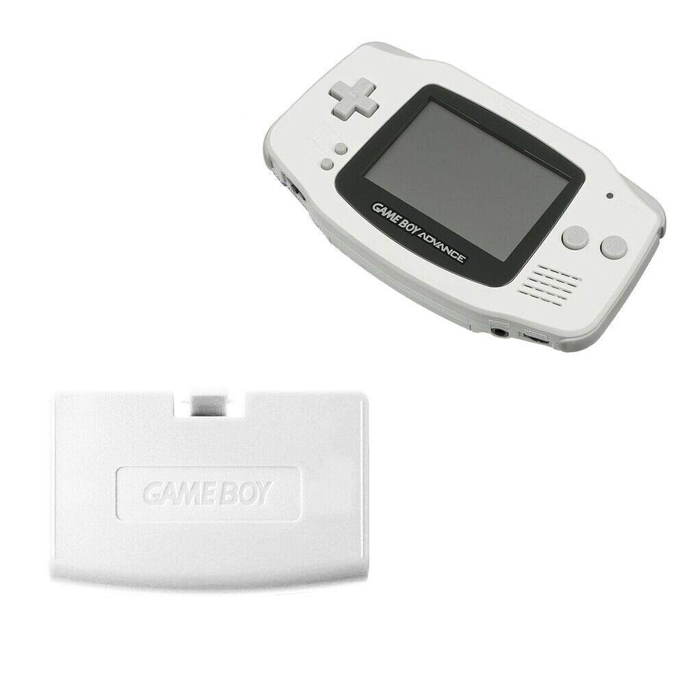 Original Game Boy Advance GBA Replacement Battery Cover Back Door - White | Compatible with GBA Consoles | Perfect for Repair & Protection