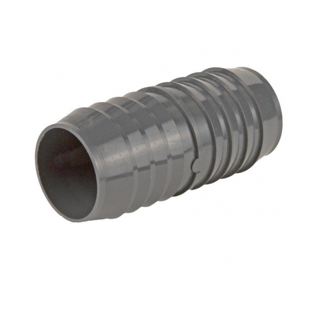 1.5in Vacuum Hose Joiner Plastic Connector - AH74 Adapter for Shop Vacs, Dust Collectors & Industrial Cleaning Systems