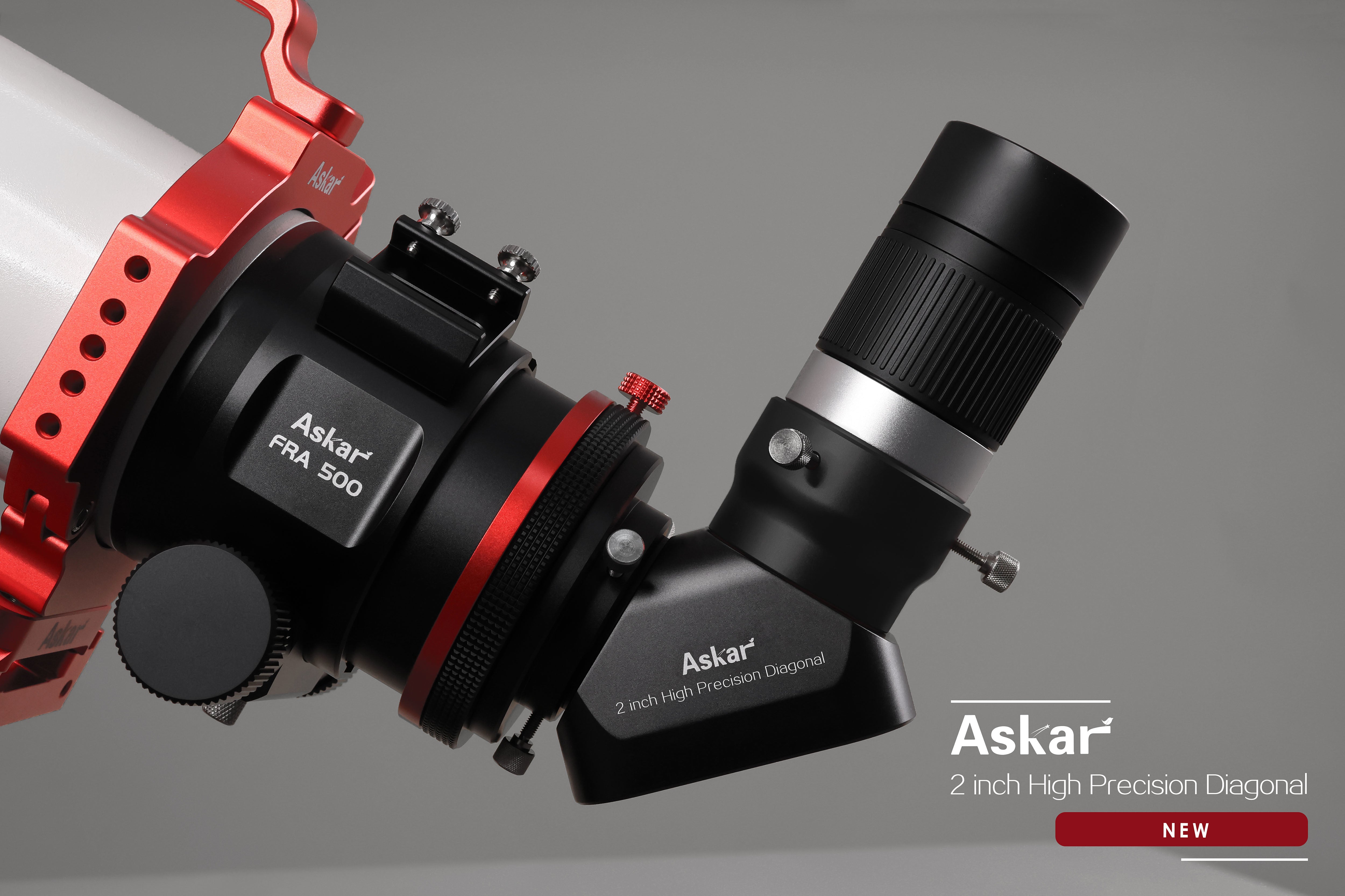 Askar 2 Diagonal Mirror for Telescopes - High-Quality Astronomy Accessory for Stargazing & Astrophotography | Perfect for Backyard Observing & Night Sky Exploration