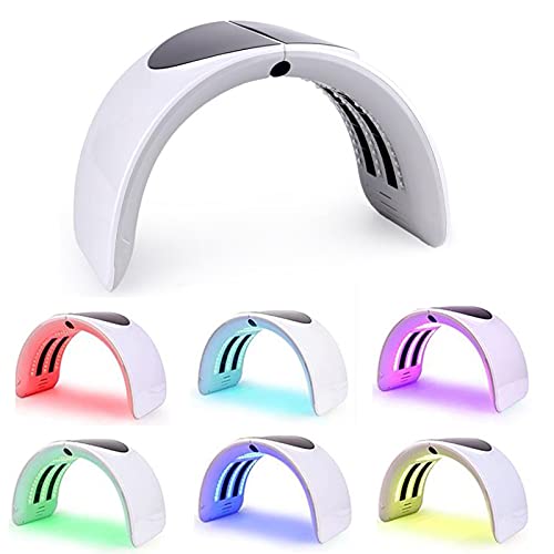 Funwill 6-Color LED Light Therapy Facial Skin Care Device with Touch Screen - For Acne, Wrinkles & Skin Rejuvenation at Home or Salon
