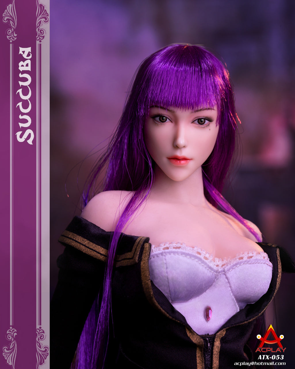 ACPLAY 1/6 Scale Gnome Killer Succuba Female Action Figure ATX053 - Collectible Anime Model for Display & Cosplay Enthusiasts