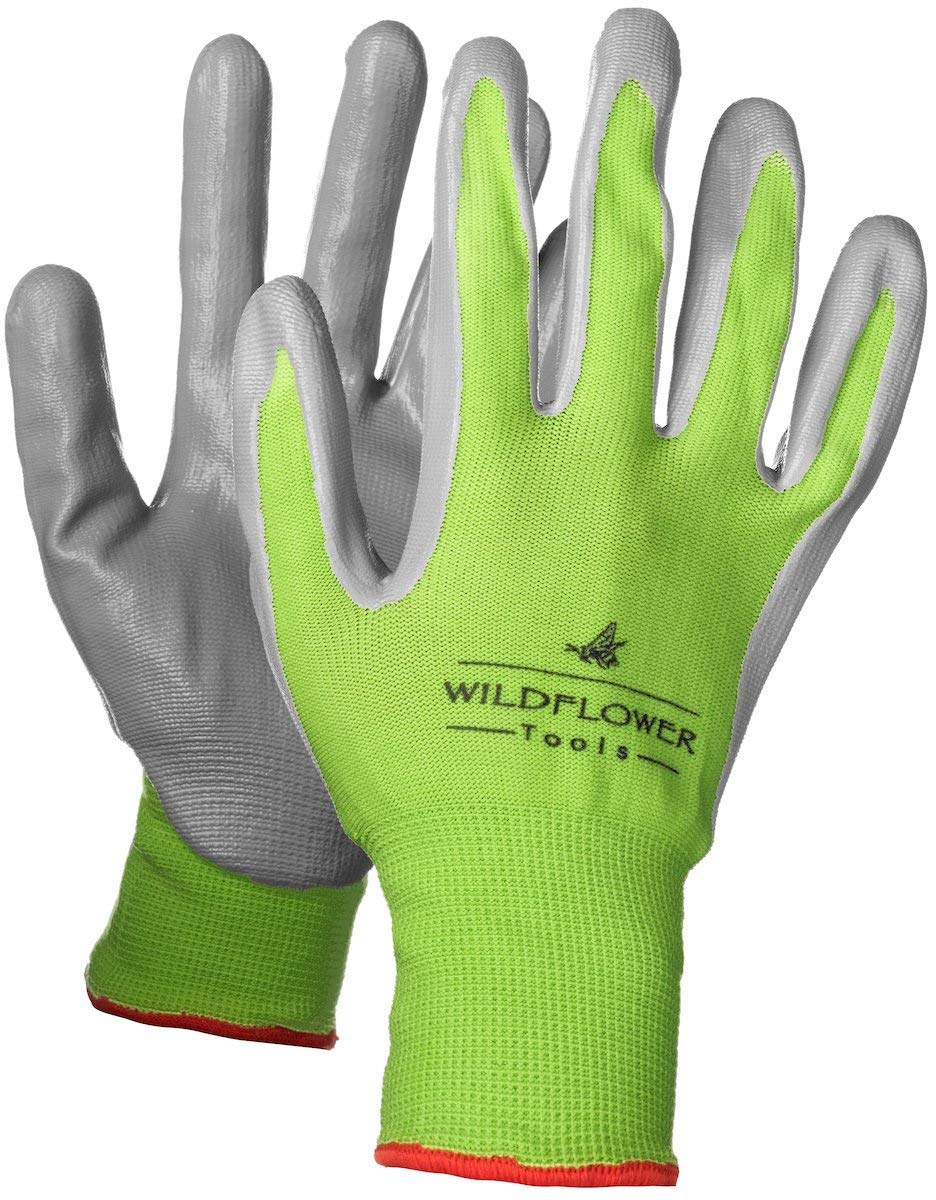 Durable Nitrile Coated Gardening Gloves for Women & Men - Breathable, Puncture Resistant Protection for Planting, Weeding & Outdoor Work