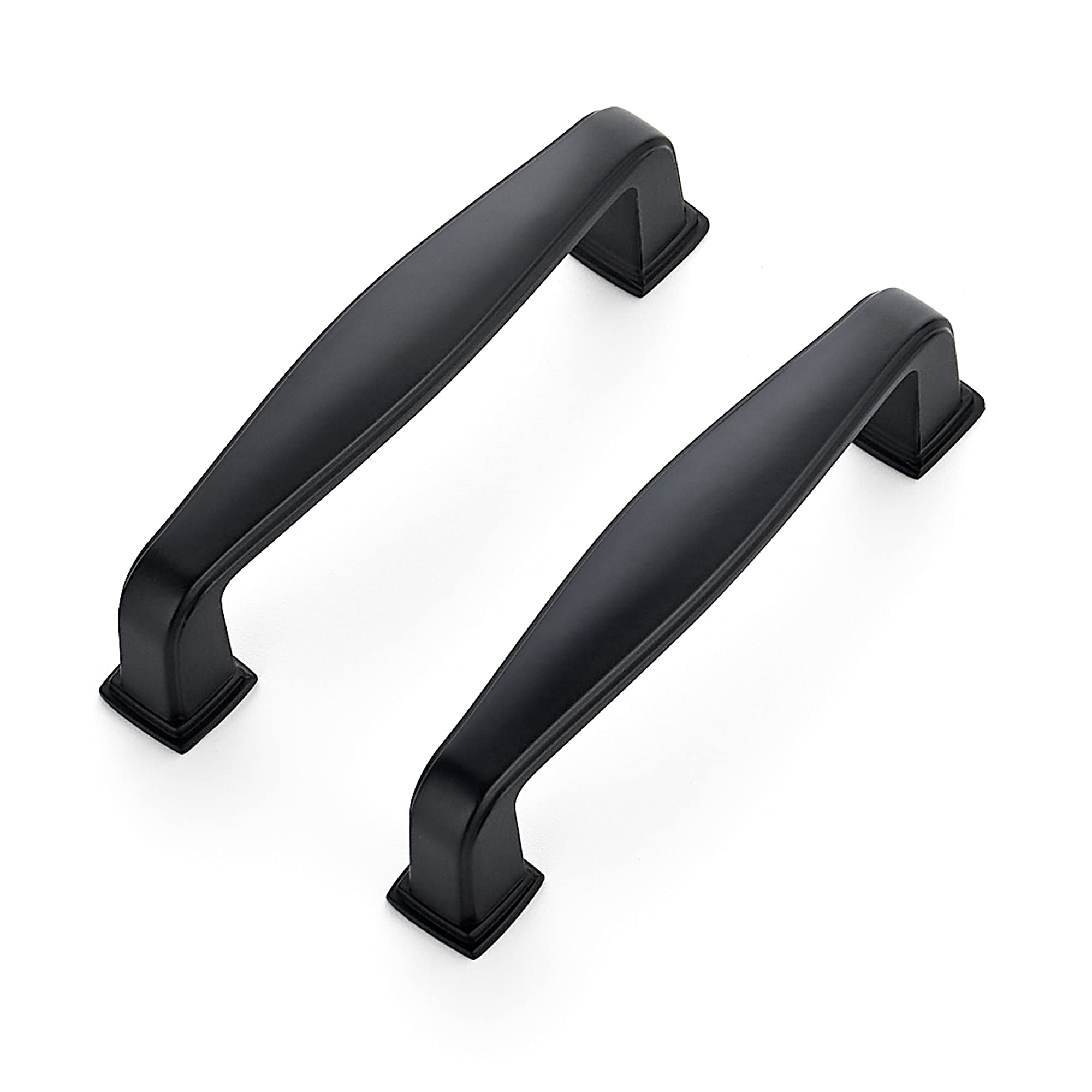 Ravinte 5 Pack 3 Inch Matte Black Kitchen Cabinet Handles - Solid Cabinet Pulls & Drawer Handles for Modern Kitchens, Cupboards & Furniture (Perfect for Home Renovation & DIY Projects)