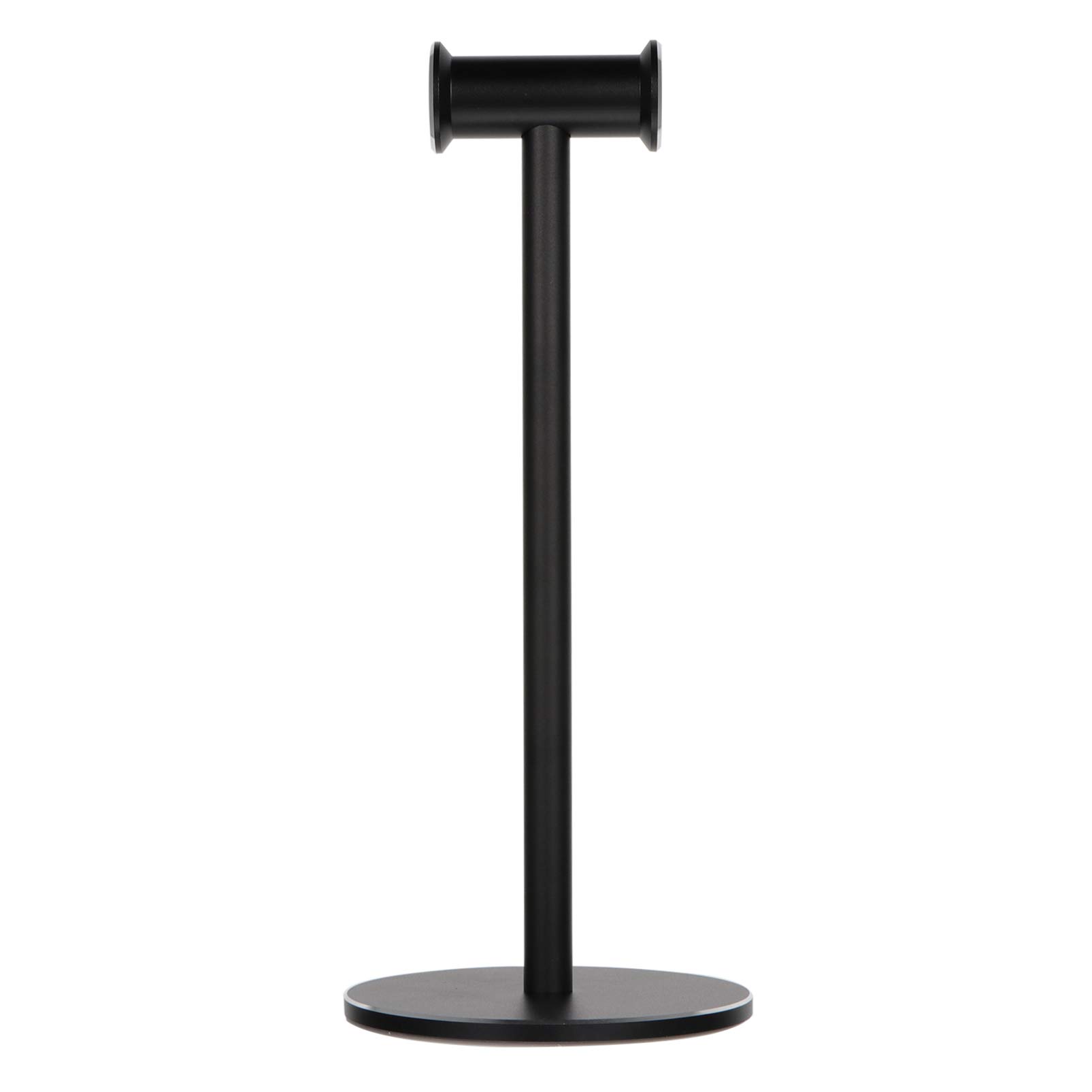Premium Black OSALADI Laptop & Headphone Stand - Adjustable Desktop Organizer for Computers, Headsets & Earphones (6x2cm) - Perfect for Home Office, Gaming Setup & Workspace Organization