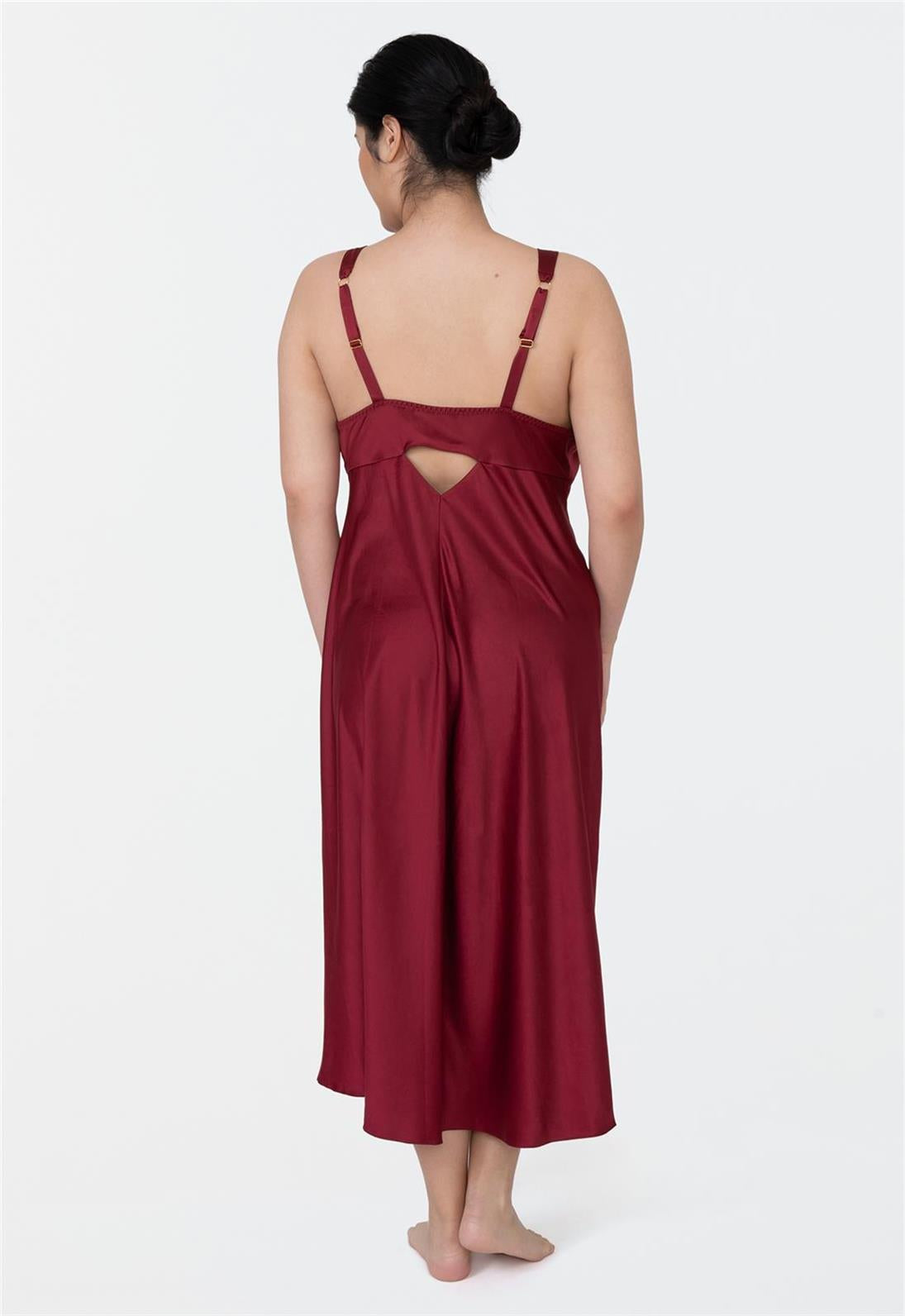 Positivity Plus Gown - Comfortable Women's Loungewear for Relaxation at Home, Spa Days & Self-Care Moments