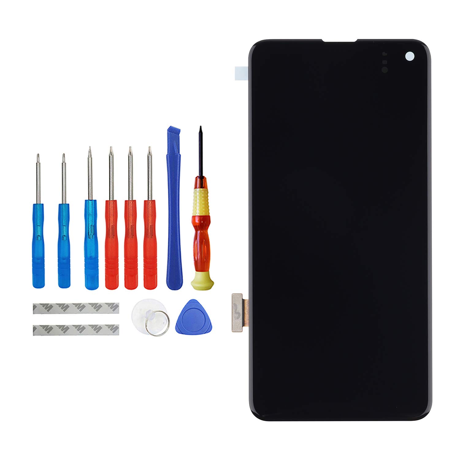 Original AMOLED Screen Replacement for Samsung Galaxy S10e SM-G970F/G970U/G970W - LCD Touch Display with Installation Tools - Perfect for DIY Phone Repair & Screen Replacement