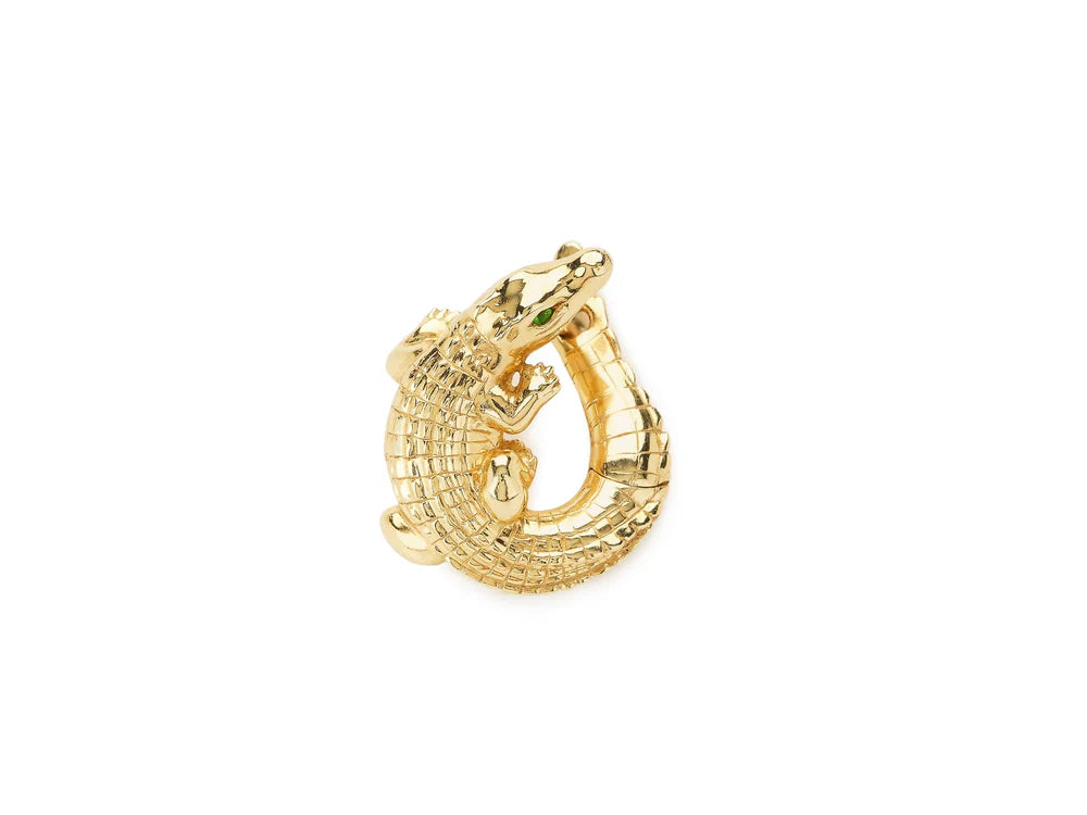Stylish Alligator Twist Drop Earrings for Women - Trendy Dangle Jewelry for Parties, Weddings & Everyday Wear
