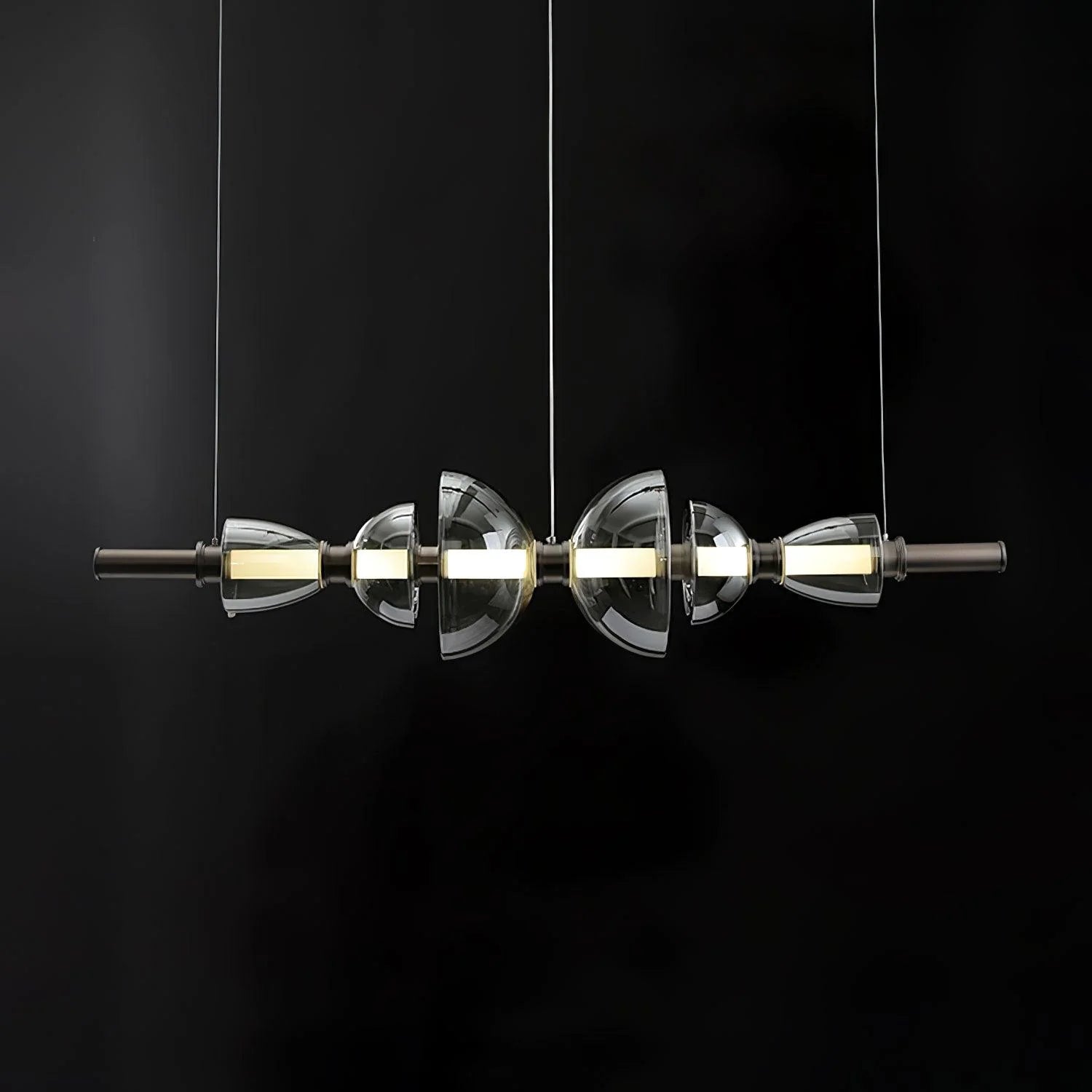 Aurora Luminosity Pendant Lamp - Modern Nordic Style LED Hanging Light for Bedroom, Living Room, Dining Room & Kitchen Decor