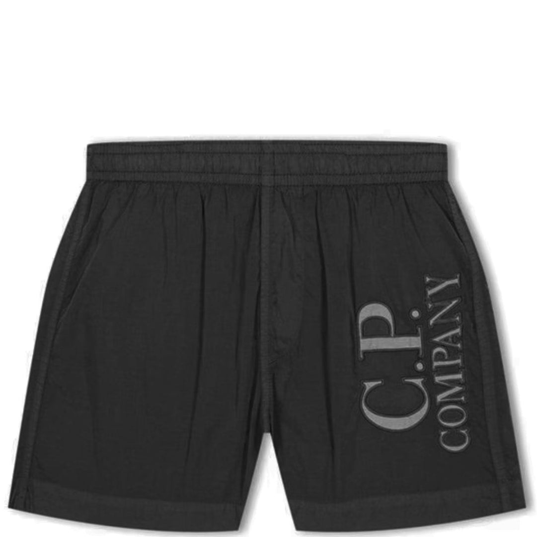 CP Company Junior Chrome Swim Shorts for Boys - Quick-Dry Comfortable Swim Trunks for Pool, Beach & Summer Activities