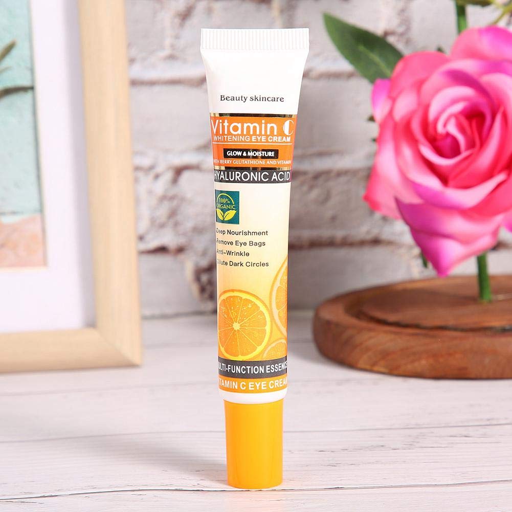 Sonew Vitamin C Eye Cream for Dark Circles & Wrinkles - 2 Pack Anti-Aging Eye Treatment (25ml) - Hydrating Under Eye Cream for Day & Night Use - Perfect for Dark Circle Removal & Fine Line Reduction