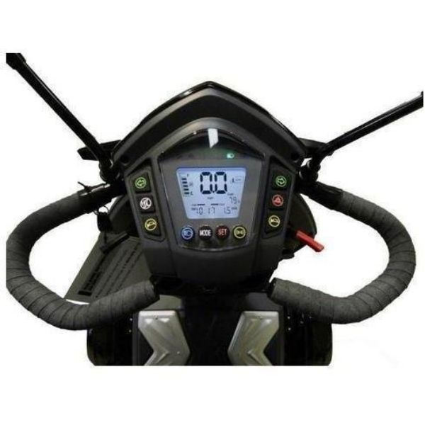 EV Rider Vita Monster 4 Wheel Mobility Scooter - Heartway S12X Electric Powerchair for Adults & Seniors | Indoor & Outdoor Use, Shopping, Travel, Park Rides