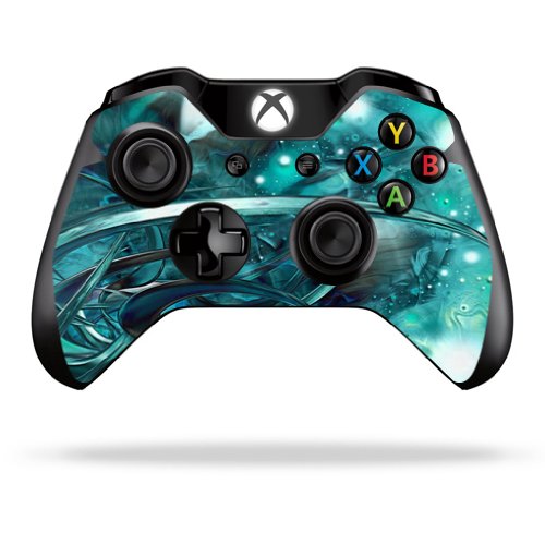Premium Protective Vinyl Skin Decal for Microsoft Xbox One & One S Controller - Custom Wrap Sticker with Anti-Scratch Design - Perfect for Gaming, Collectors & Console Protection