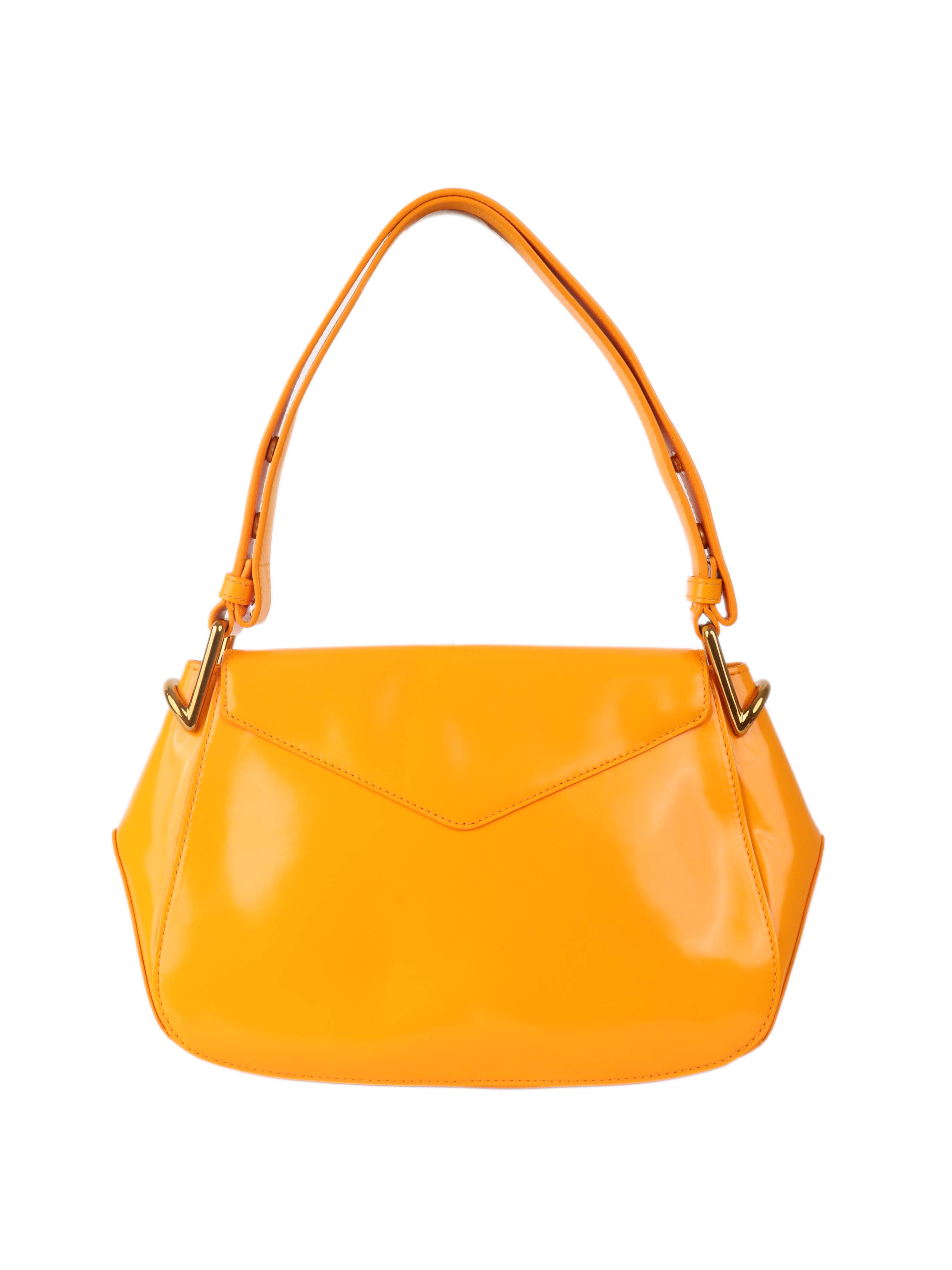 Bottega Veneta Orange V Ring Bag - Stylish Crossbody Handbag for Women, Perfect for Everyday Use, Work, and Travel