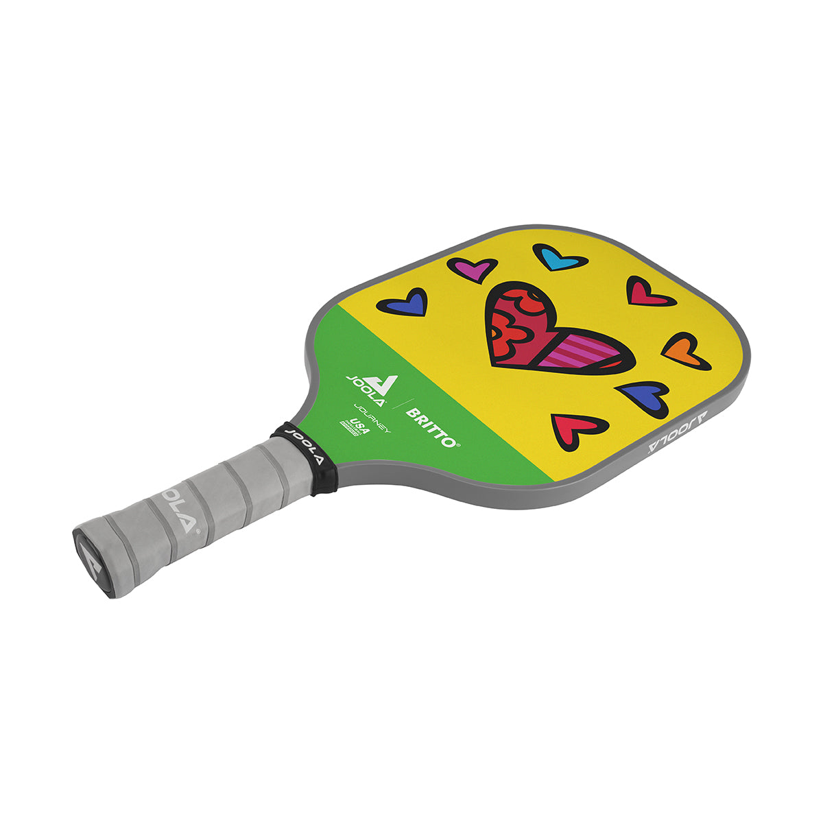 JOOLA BRITTO Pickleball Paddle - Premium Carbon Fiber Surface with Cushion Grip - USA Pickleball Approved - Perfect for Indoor & Outdoor Games, Tournaments & Recreational Play
