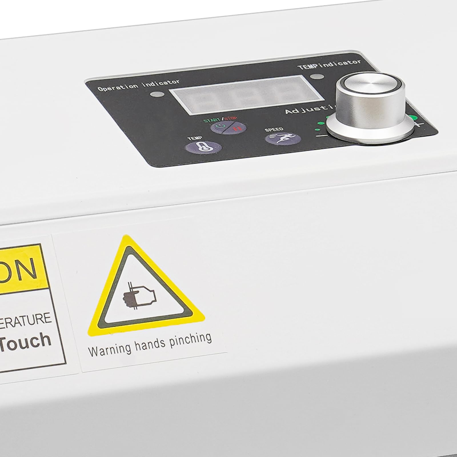 Commercial Heat Sealer Machine - Automatic Continuous Bag Sealer with Adjustable Temperature & Speed | Heavy Duty Horizontal Sealing Machine for Plastic Packaging Bags | Ideal for Food, Medical & Industrial Packaging