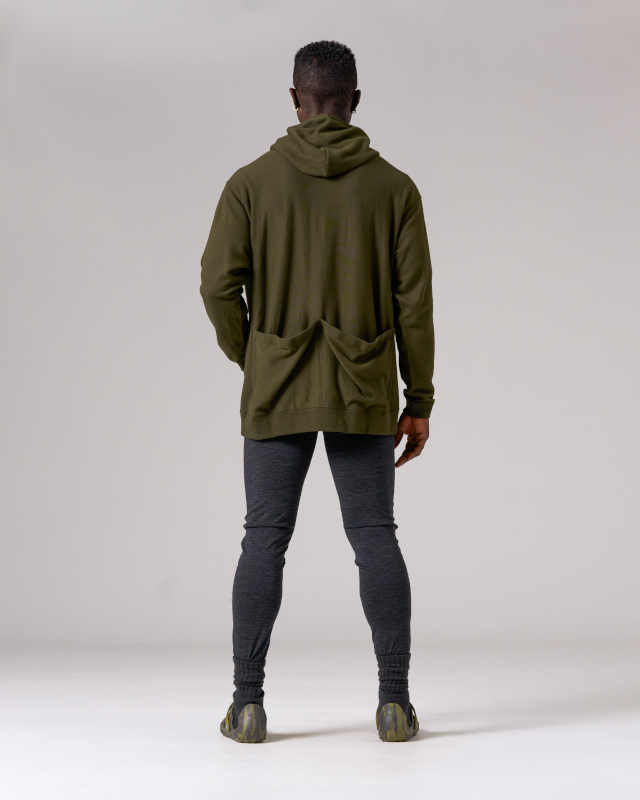 Takibi Zip Up Hoodie for Men & Women - Lightweight Fleece Pullover with Front Pockets - Perfect for Outdoor Camping, Hiking & Casual Wear