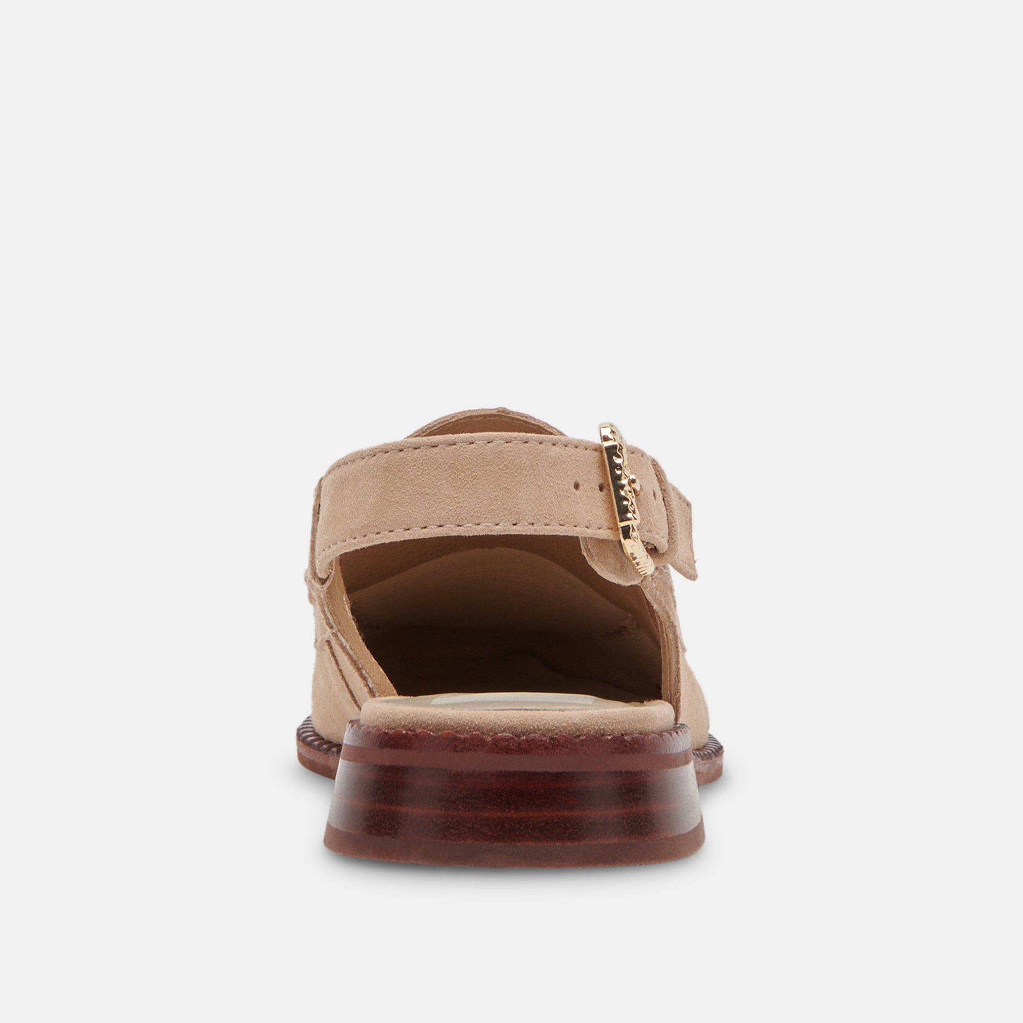 HARDI Women's Wide Loafers in Camel Suede - Comfortable Slip-On Shoes for Work, Office & Casual Outfits