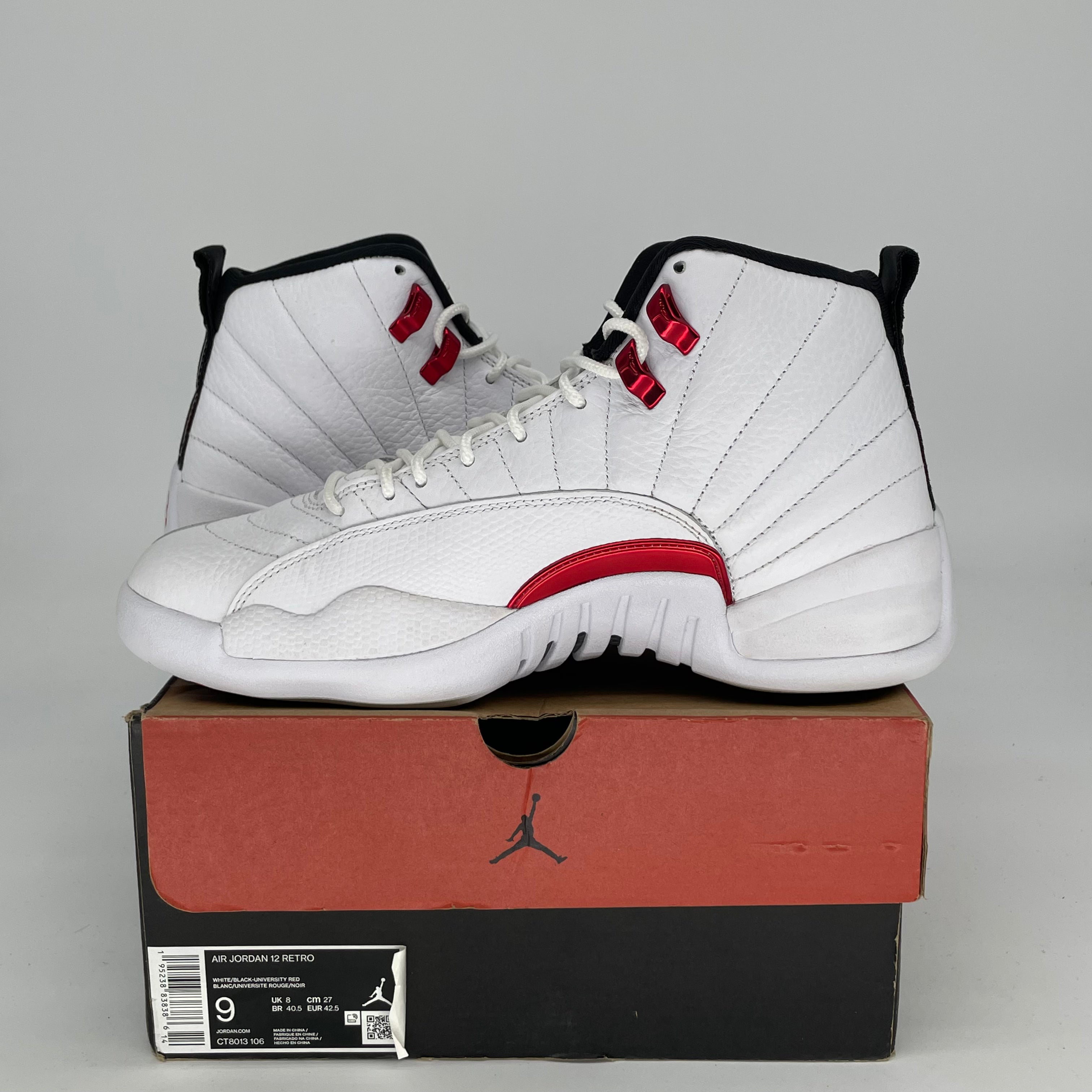 AIR JORDAN 12 TWIST Basketball Shoes Men's Size 9/10.5W Retro Style CT8013-106 - Perfect for Streetwear, Sneaker Collection & Casual Sports Fashion
