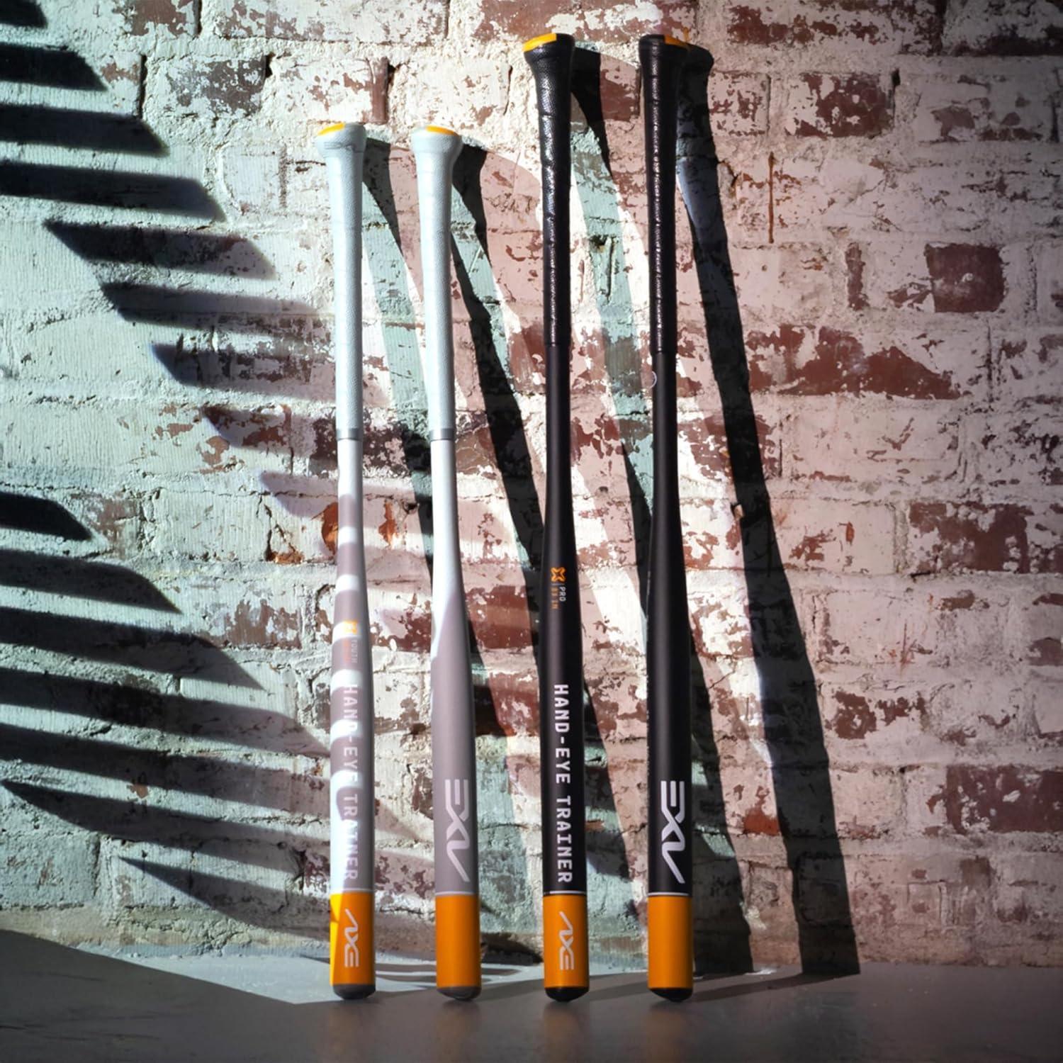 Pro 1.5 Barrel Axe Hand Eye Training Bats - Improve Baseball & Softball Skills for Players & Coaches - Perfect for Batting Practice & Field Training